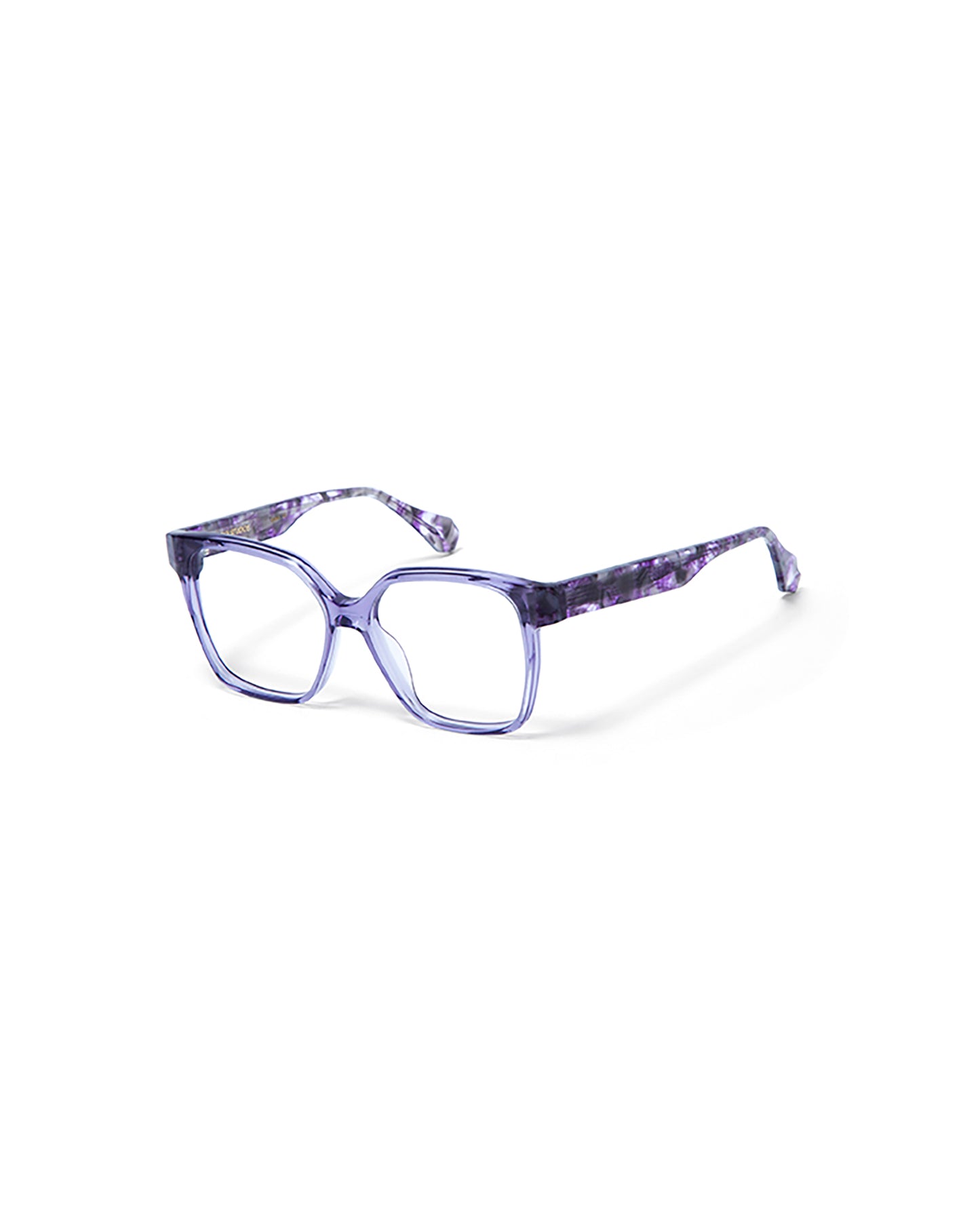 THIARA: Cuadrada Acetato Azul optical glasses by GIGI STUDIOS 5734