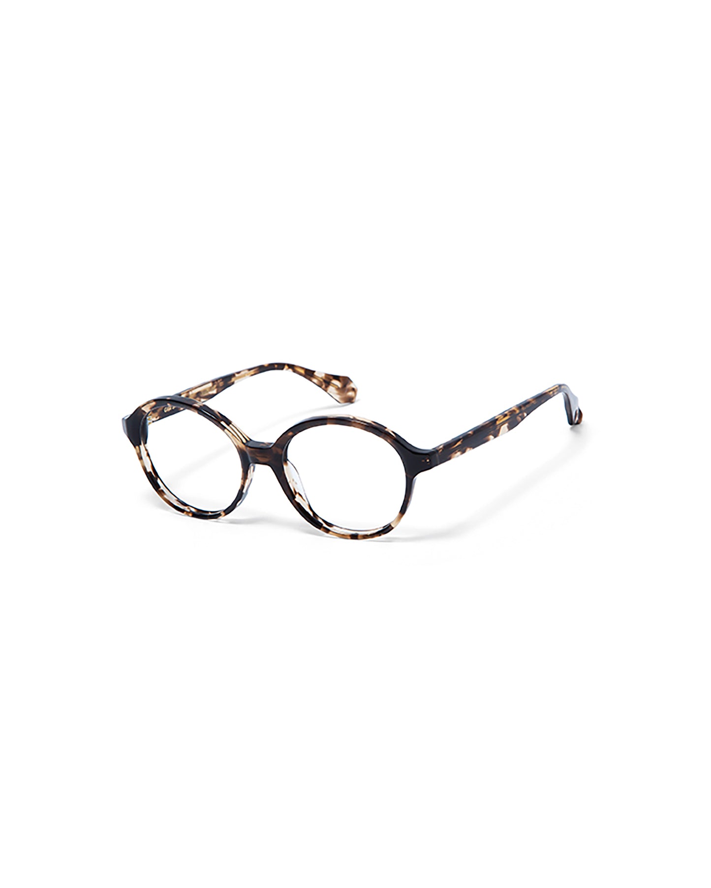 COLETTE: Redondas Acetato Havana optical glasses by GIGI STUDIOS 5738