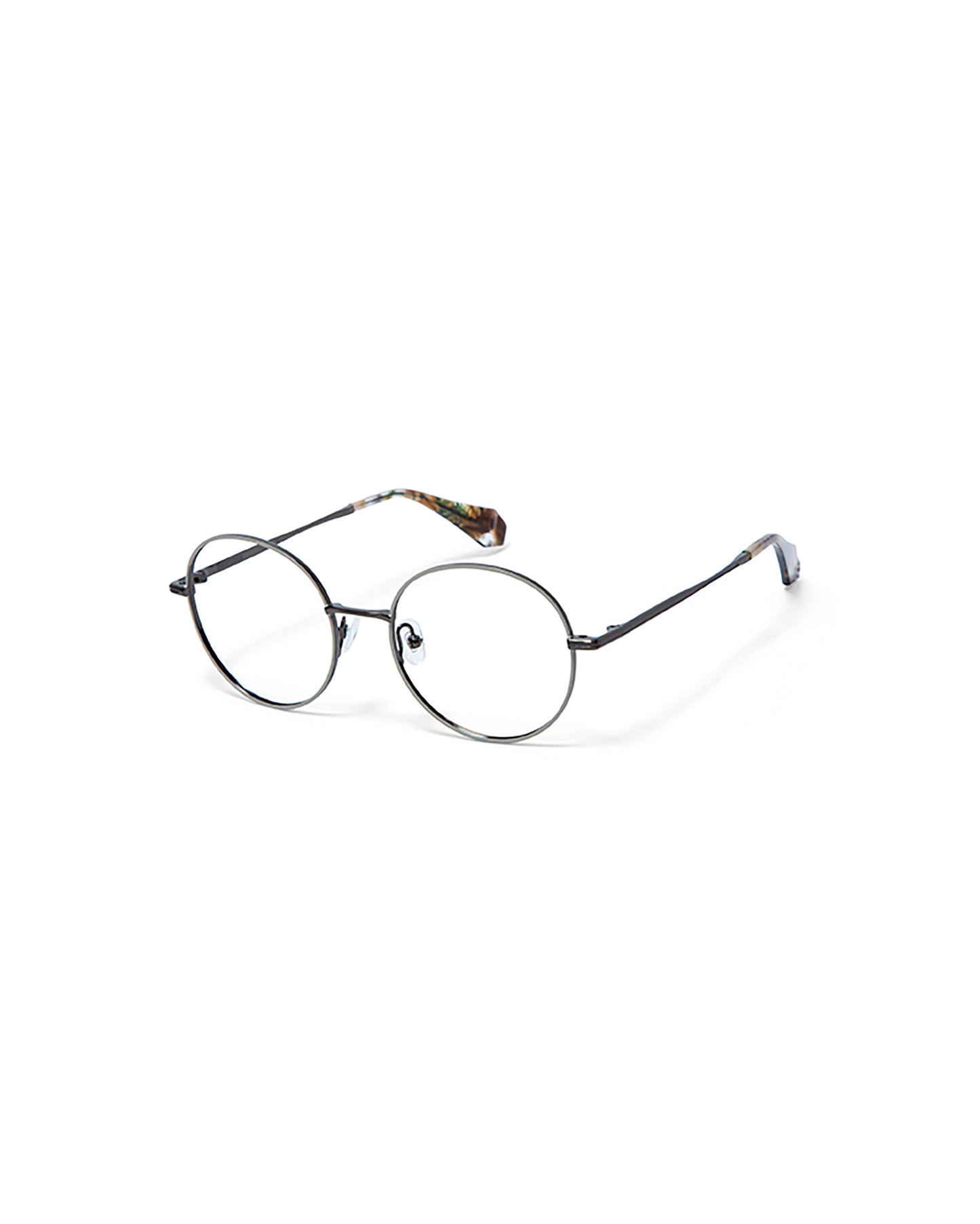 MAFALDA: Redondas Metal Verde optical glasses by GIGI STUDIOS 5744
