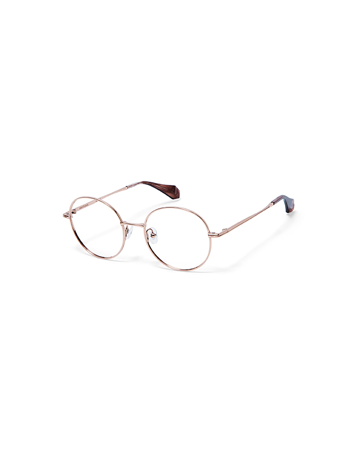 MAFALDA: Redondas Metal Rosa optical glasses by GIGI STUDIOS 5746