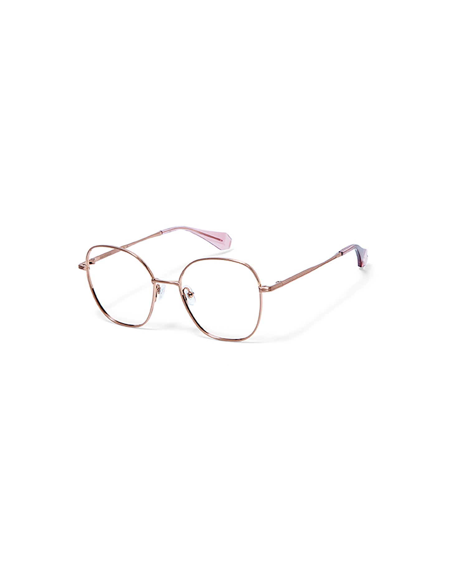 VITTORIA: Redondas Metal Rosa optical glasses by GIGI STUDIOS 5752