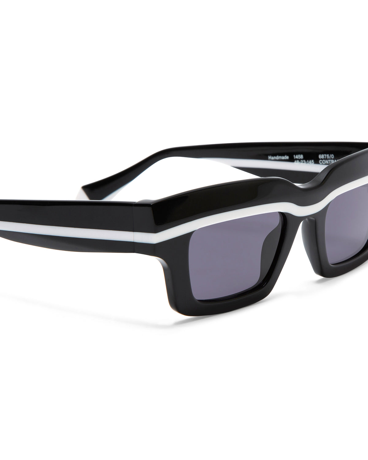 CONTRAST: Cuadrada Acetato Noir sunglasses by GIGI STUDIOS 5794