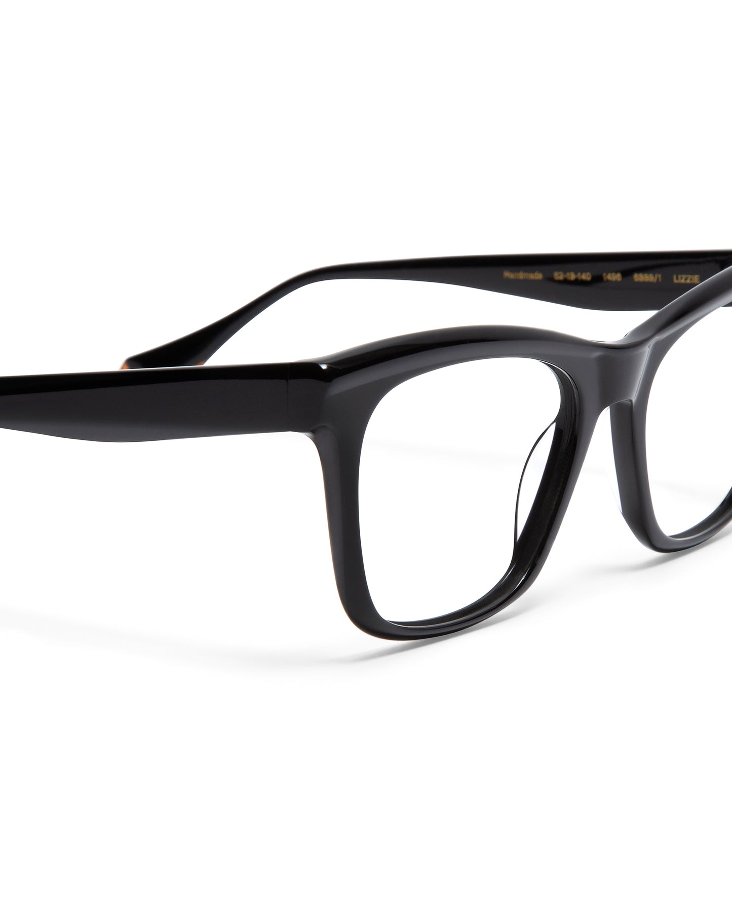 LIZZIE : Cuadrada Acetato Noir optical glasses by GIGI STUDIOS 5925