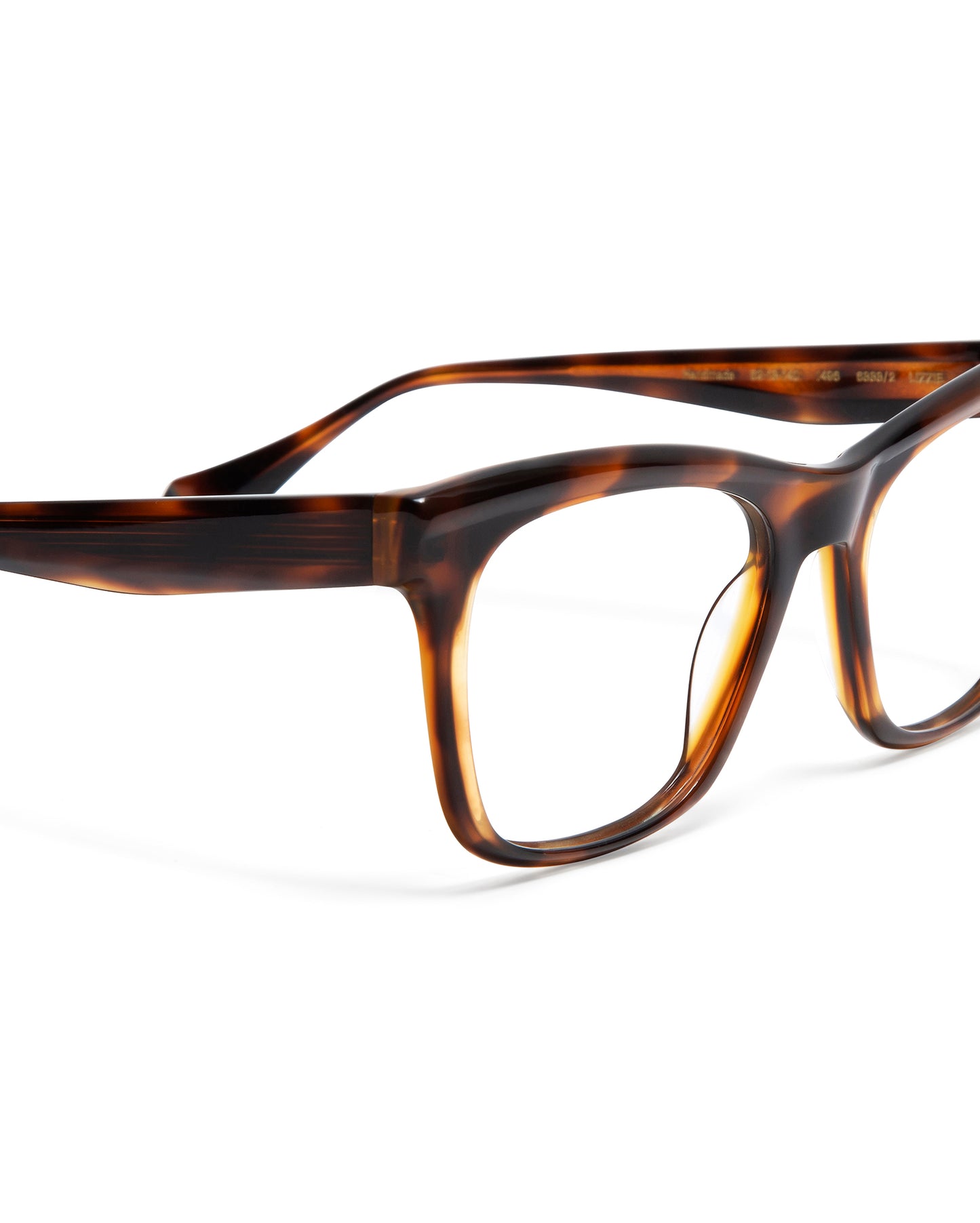 LIZZIE : Cuadrada Acetato Havana optical glasses by GIGI STUDIOS 5928
