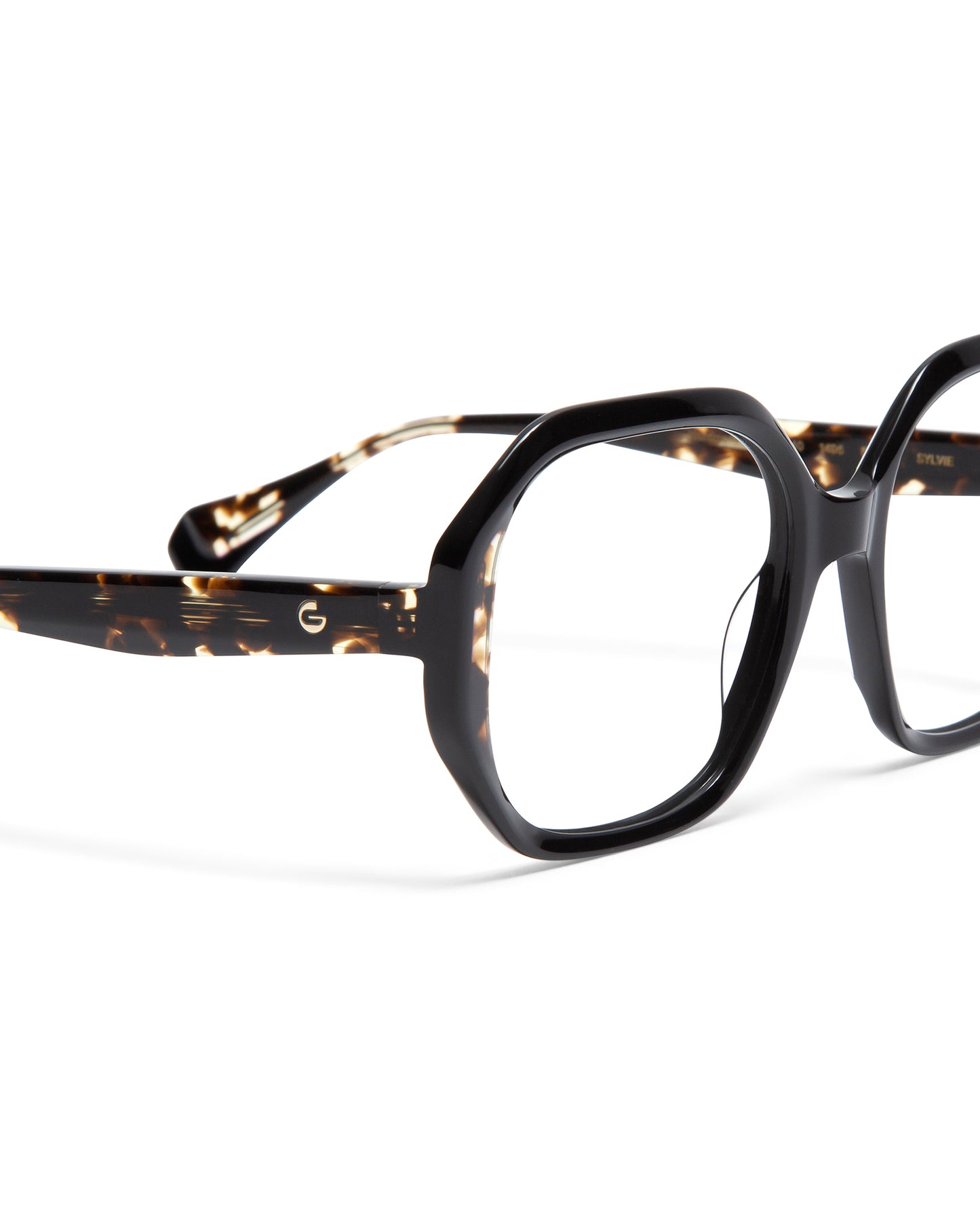 SYLVIE: Cuadrada Acetato Noir optical glasses by GIGI STUDIOS 5962