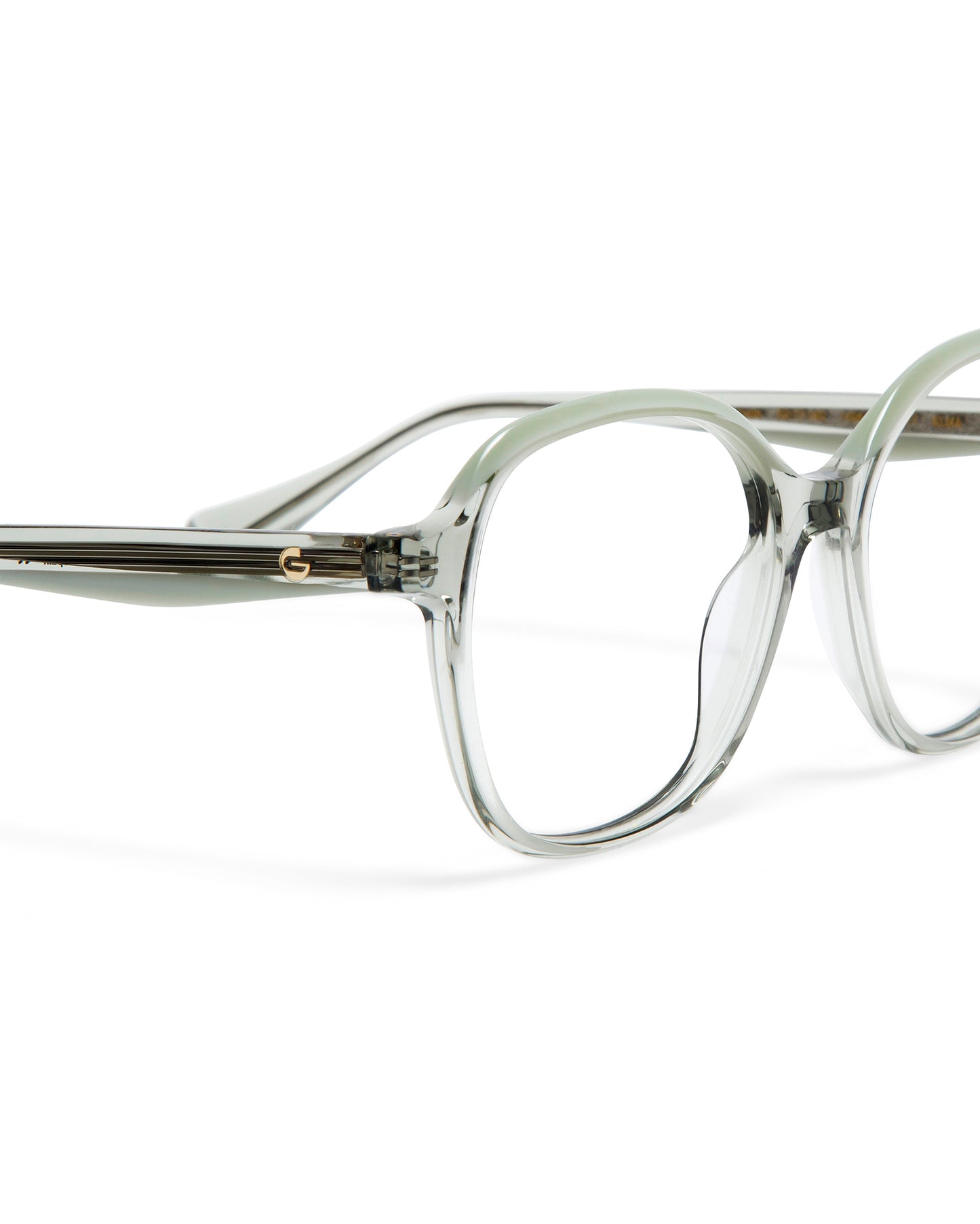 ELMA: Redondas Acetato Verde optical glasses by GIGI STUDIOS 6002