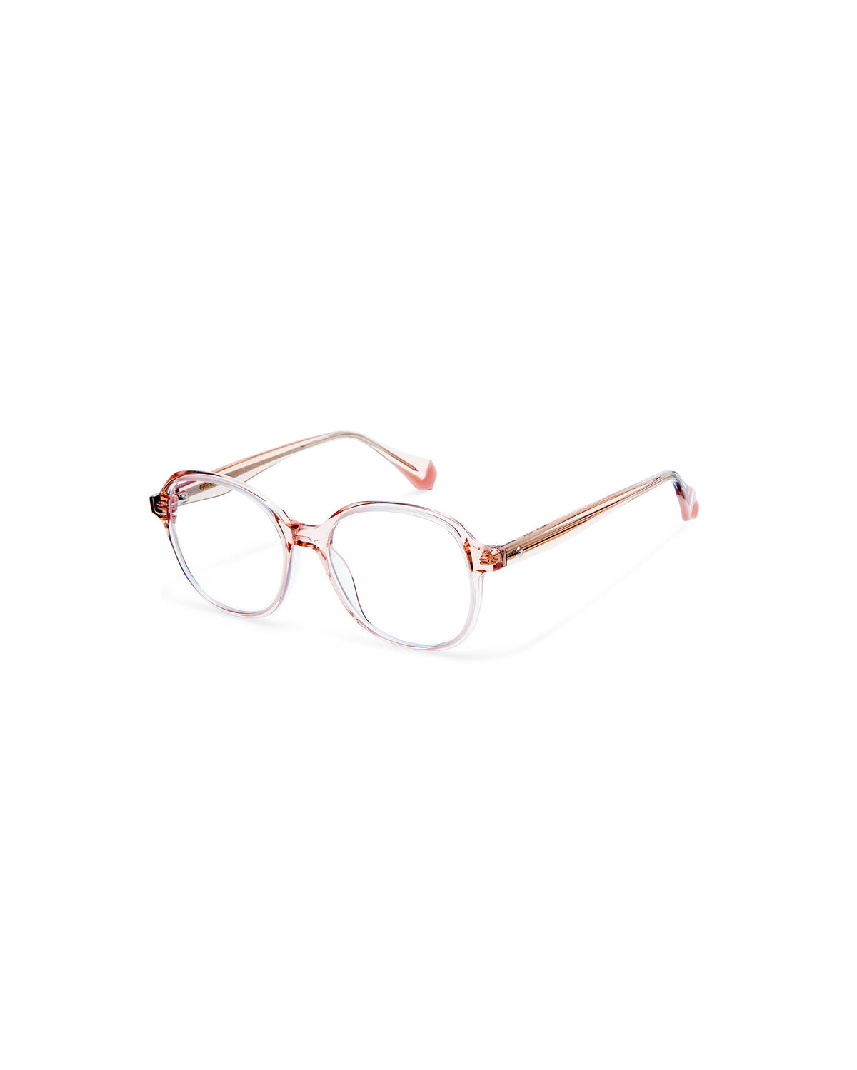 ELMA: Redondas Acetato Rosa optical glasses by GIGI STUDIOS 521
