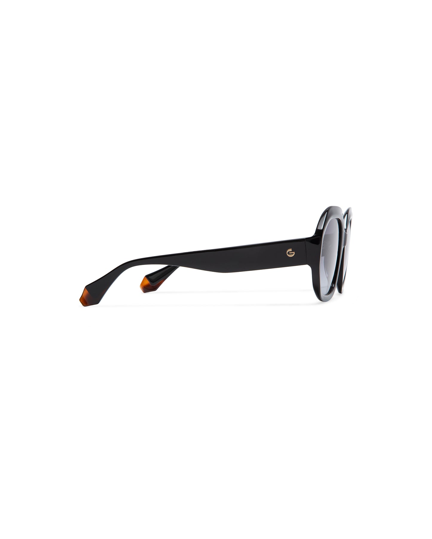 VITTORIA: Cuadrada Acetato Noir sunglasses by GIGI STUDIOS 6025