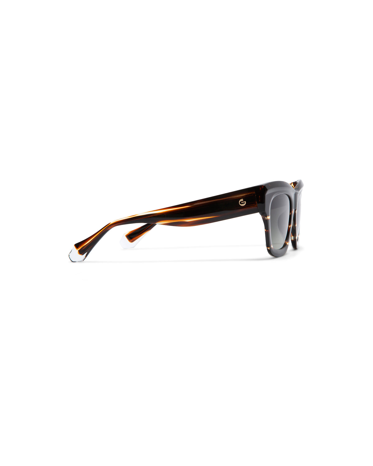 ALFA: Cuadrada Acetato Havana sunglasses by GIGI STUDIOS 6065