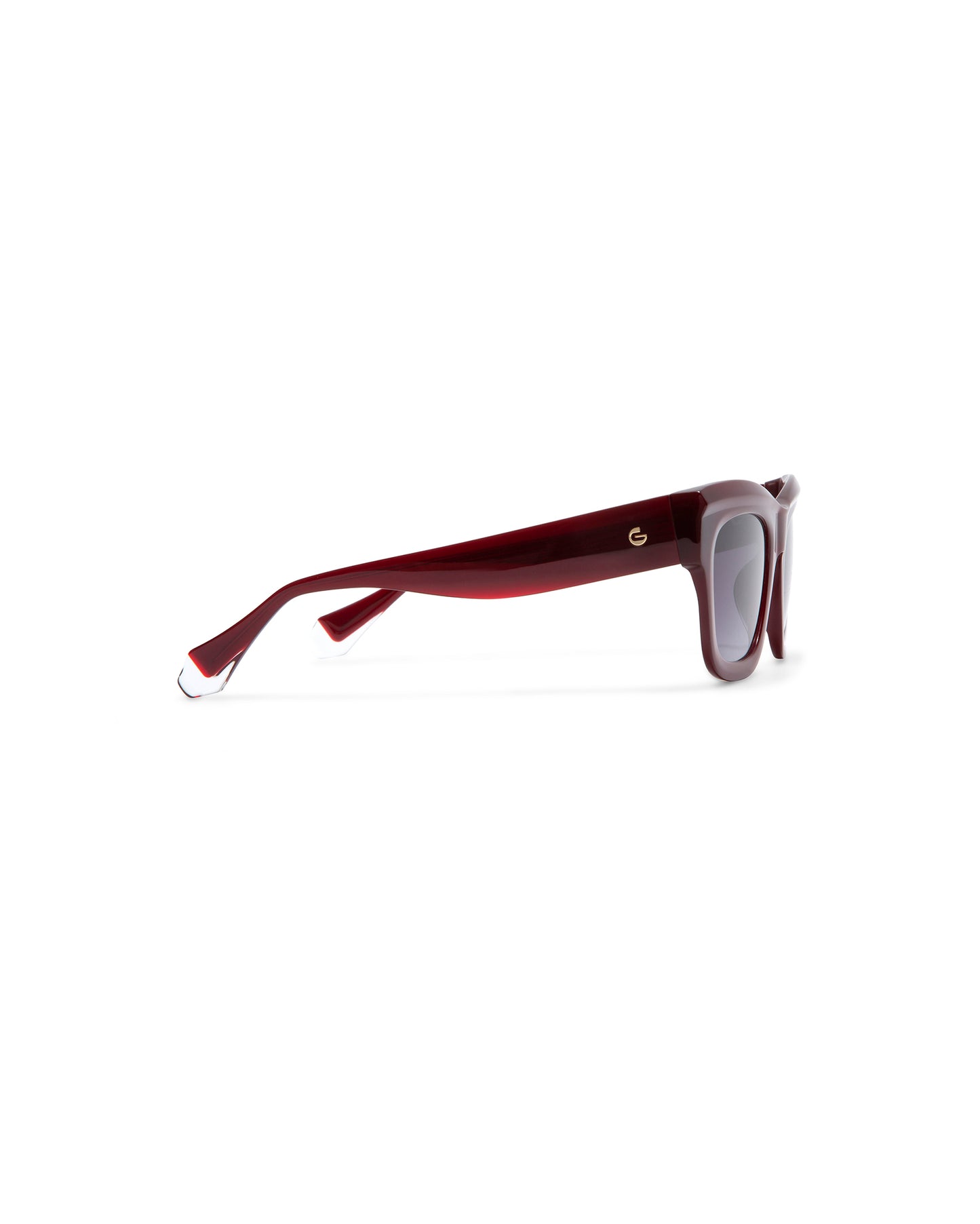 ALFA: Cuadrada Acetato Rojo sunglasses by GIGI STUDIOS 6077