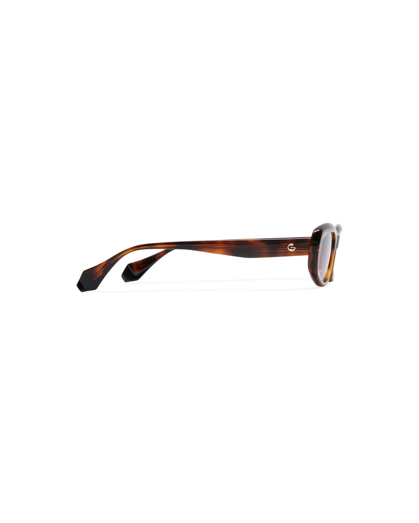 PIPER: Rectangular Acetato Havana sunglasses by GIGI STUDIOS 6093