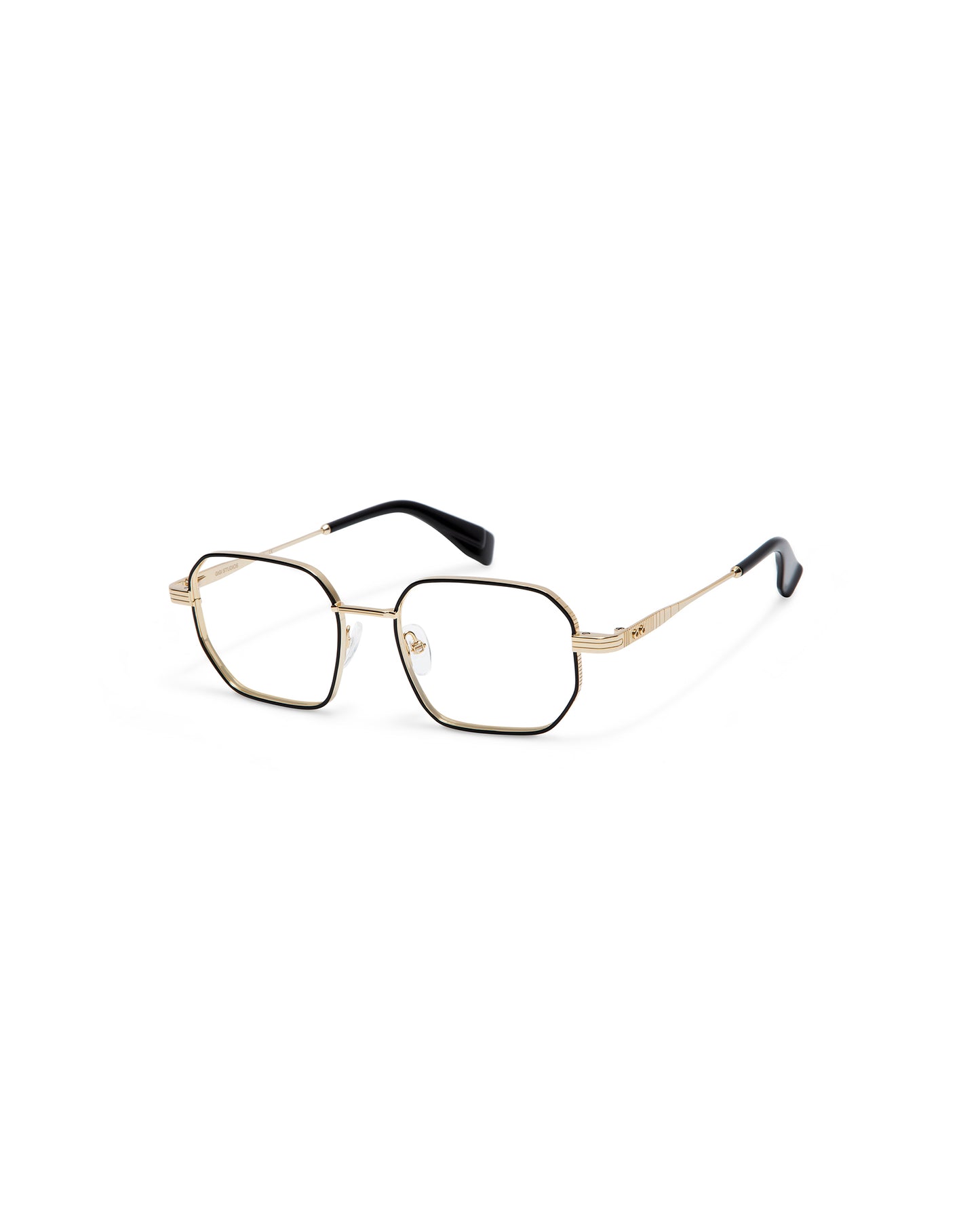 NEWTON: Cuadrada Metal Noir optical glasses by GIGI STUDIOS 6151