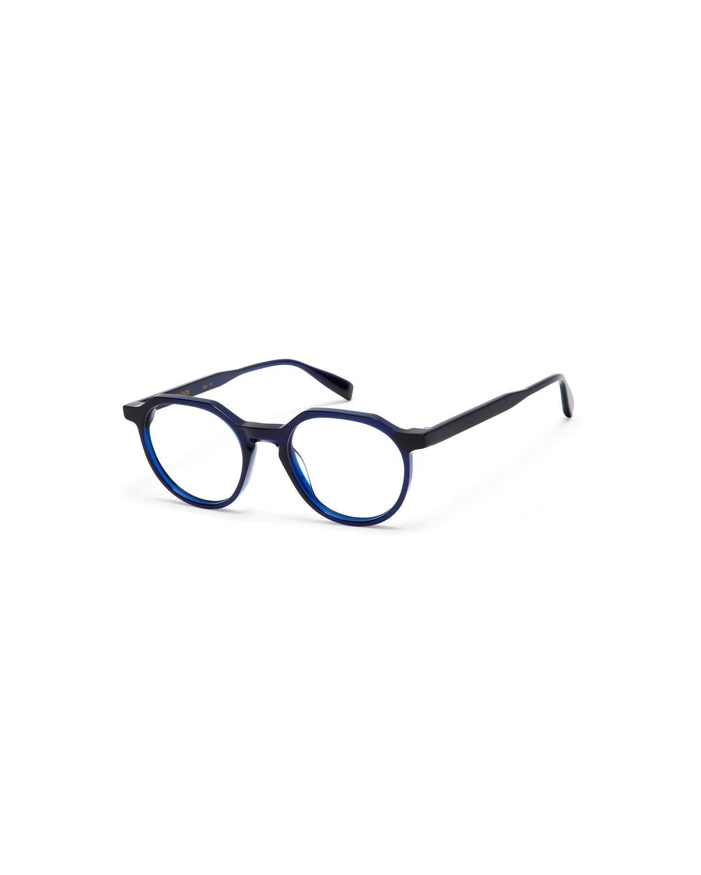 EDAM: Redondas Acetato Azul optical glasses by GIGI STUDIOS 6227