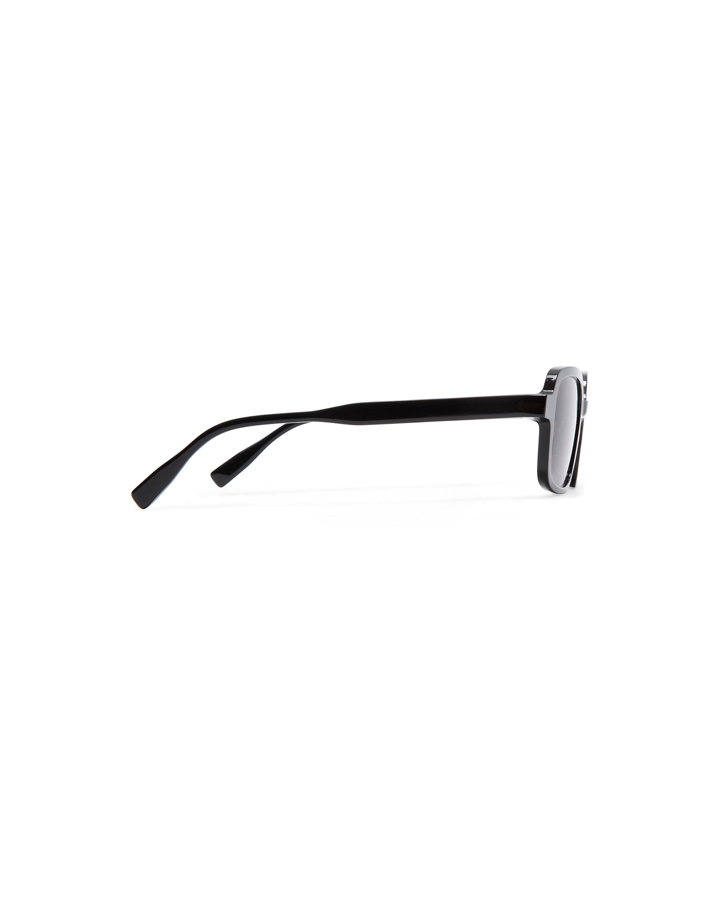 UTRECHT: Rectangular Acetato Noir sunglasses by GIGI STUDIOS 6275