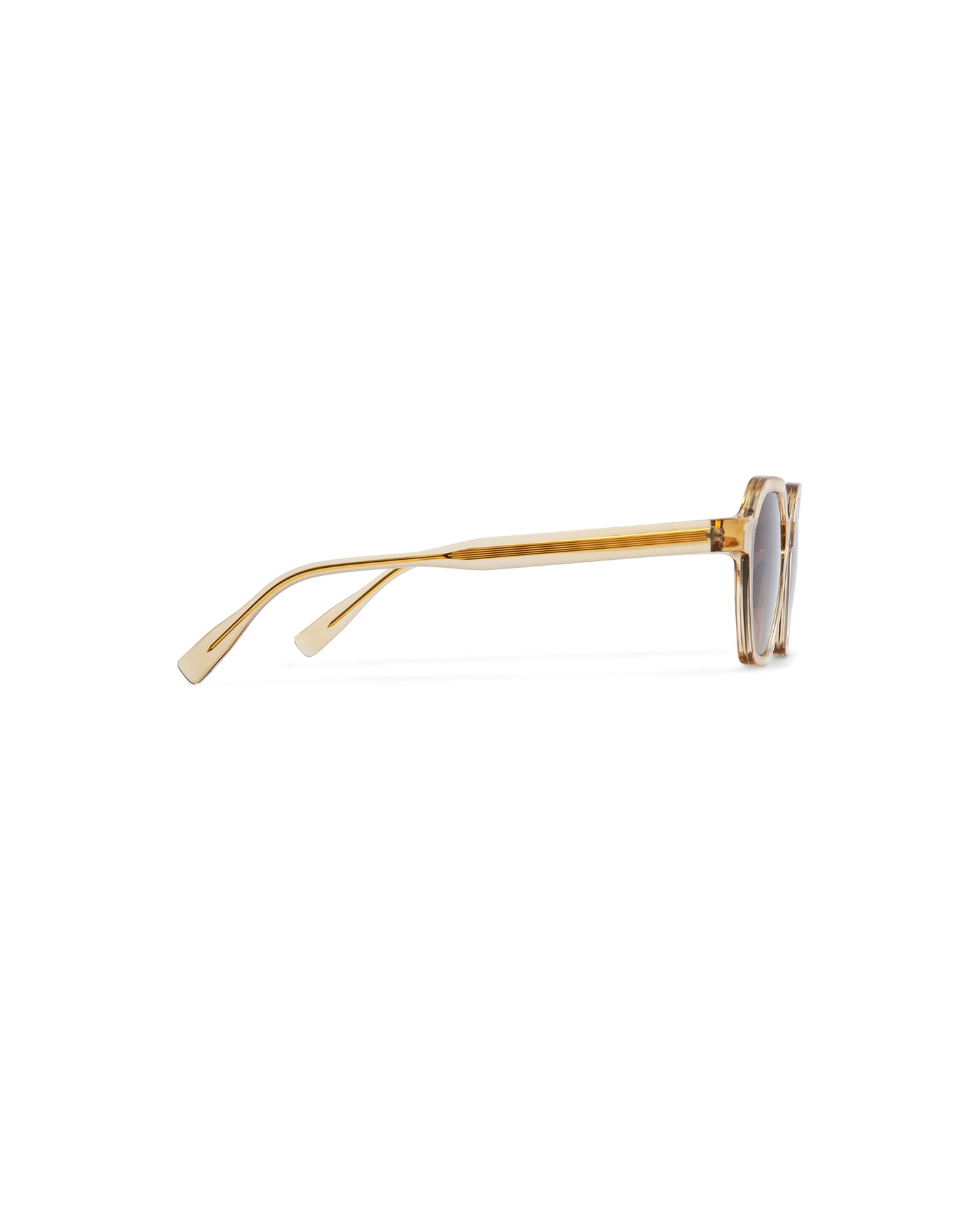 NARAI: Cuadrada Acetato Marrón sunglasses by GIGI STUDIOS 6293
