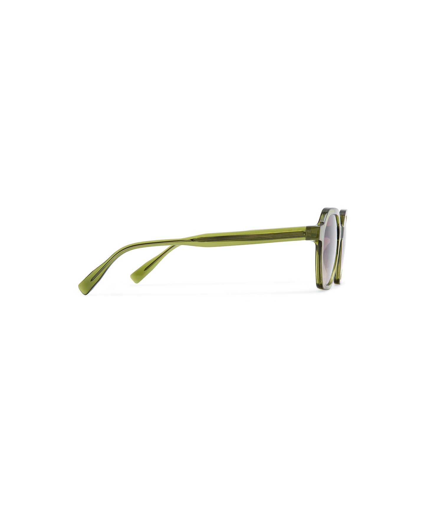 NARAI: Cuadrada Acetato Verde sunglasses by GIGI STUDIOS 6309