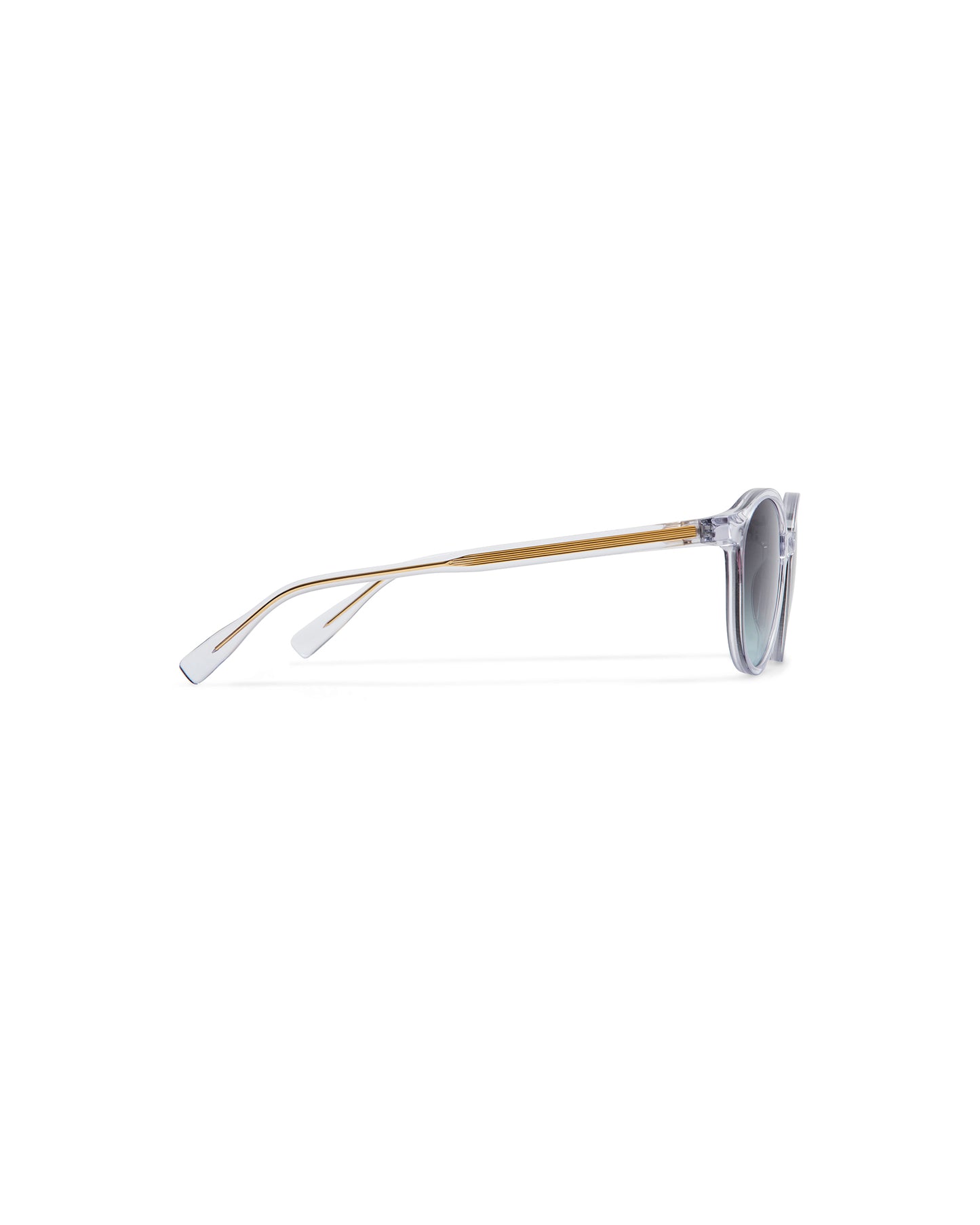 OHARA: Redondas Acetato Transparente sunglasses by GIGI STUDIOS 6329