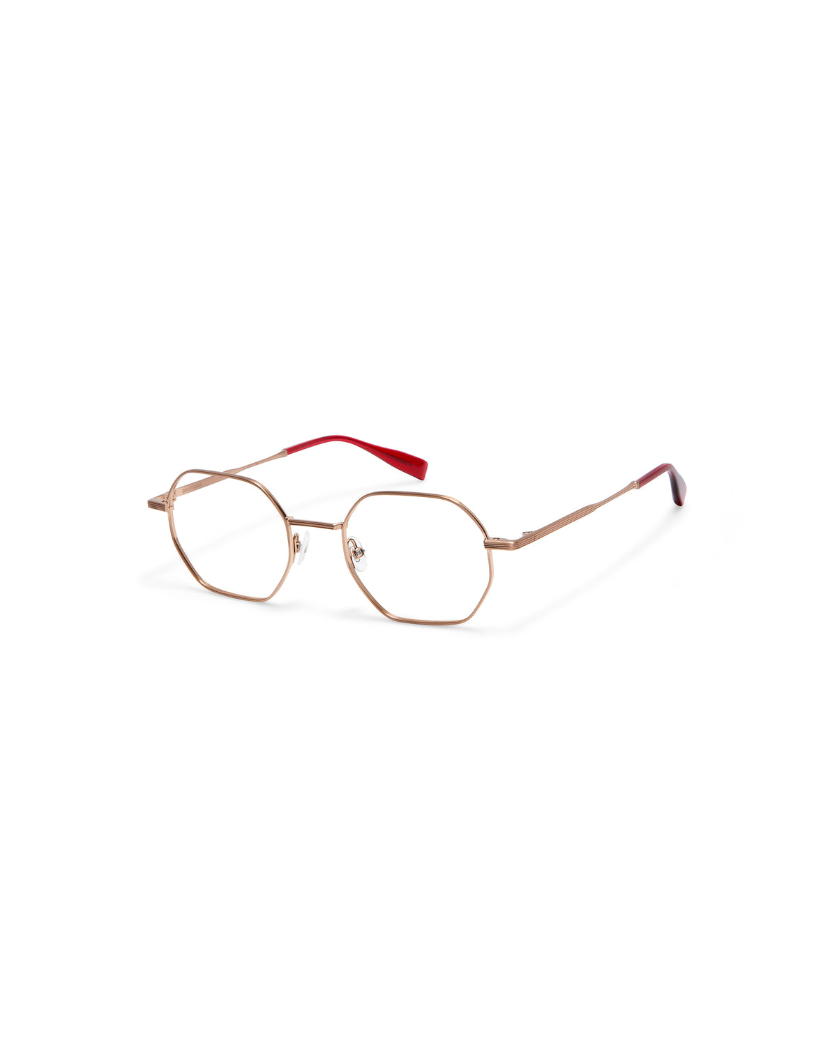 CARTAGO: Geométricas Metal Rosa optical glasses by GIGI STUDIOS 6379