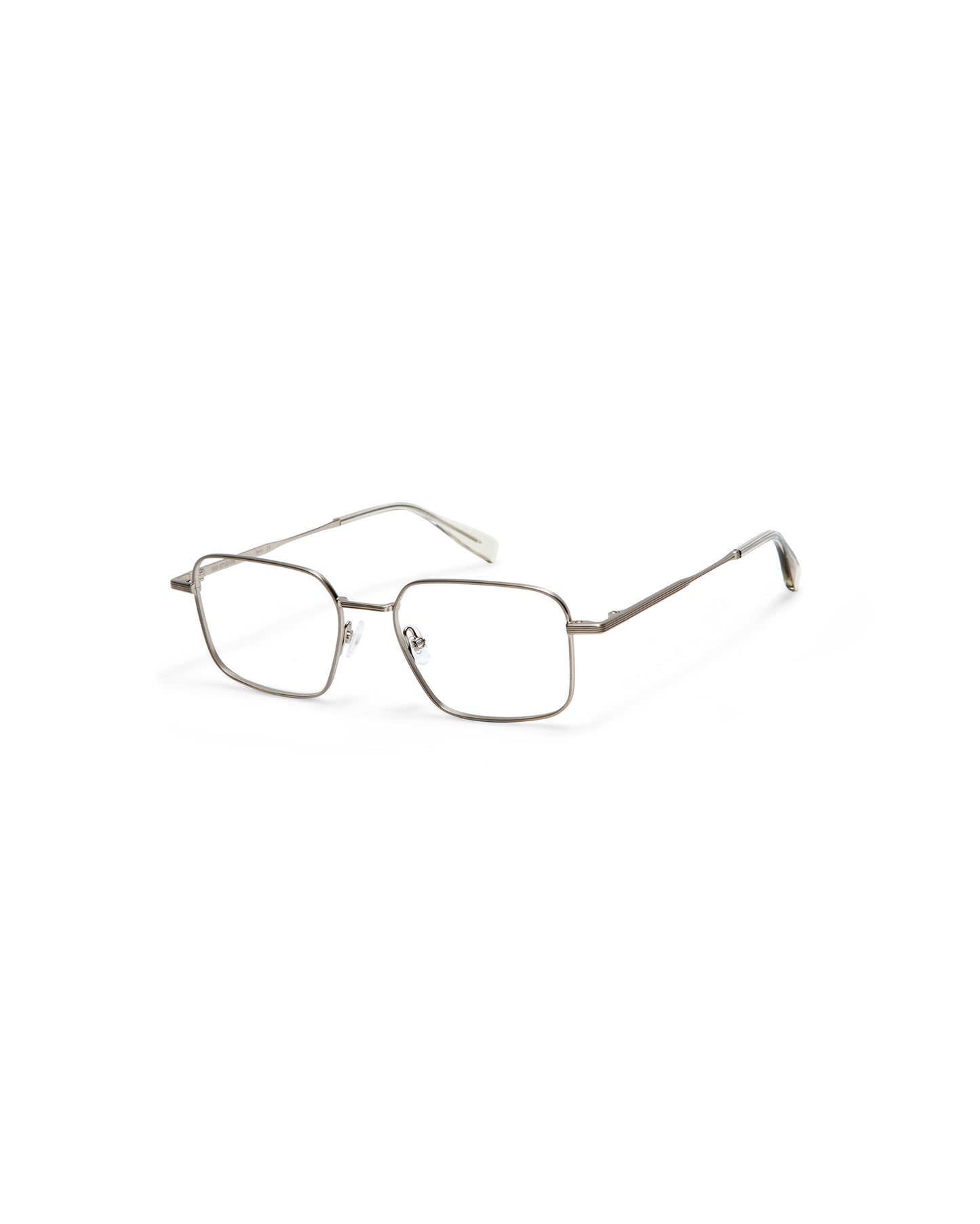 RABAT: Cuadrada Metal Dark Silver optical glasses by GIGI STUDIOS 6389