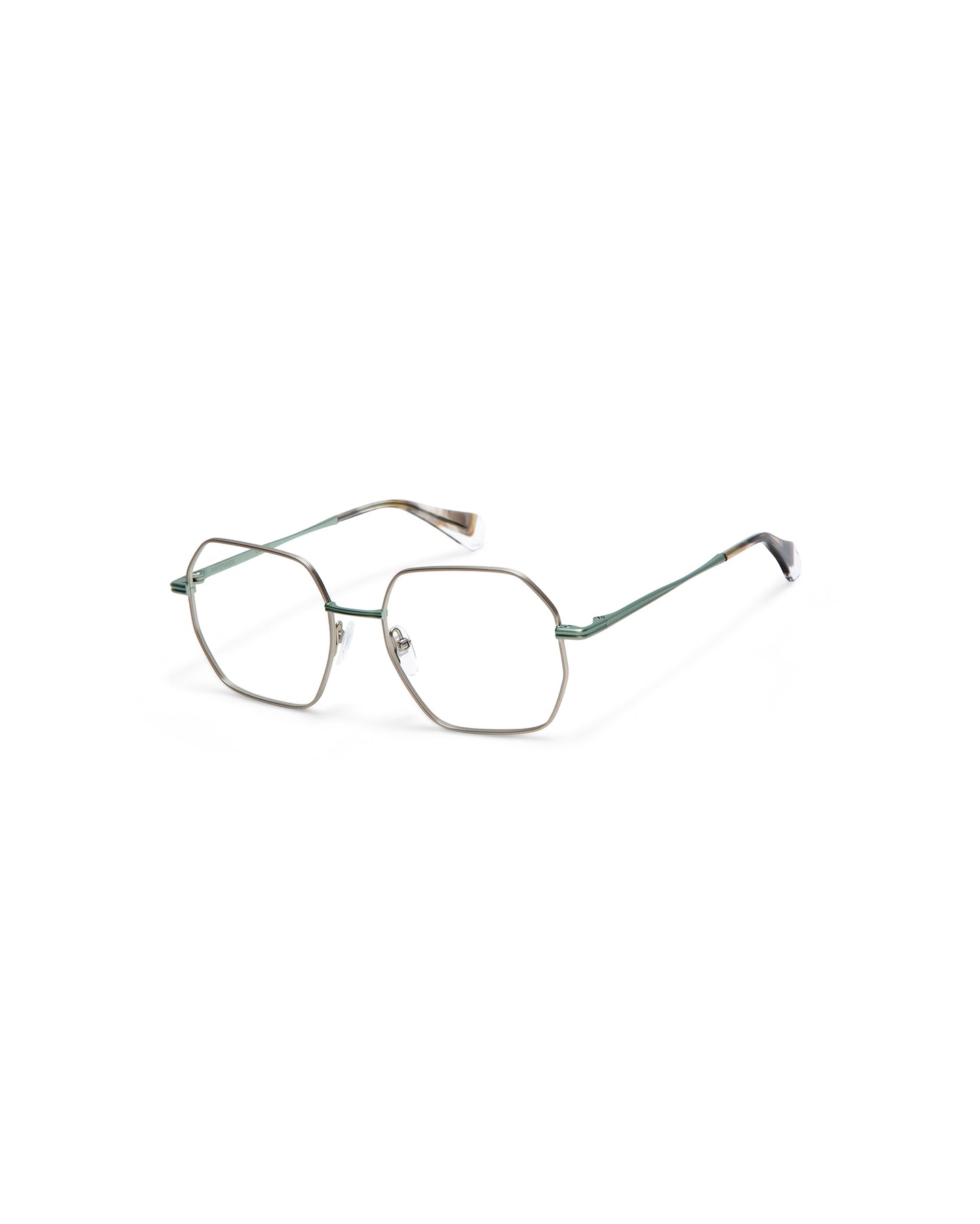 BLAIR : Geométricas Metal Dark Silver optical glasses by GIGI STUDIOS 6397