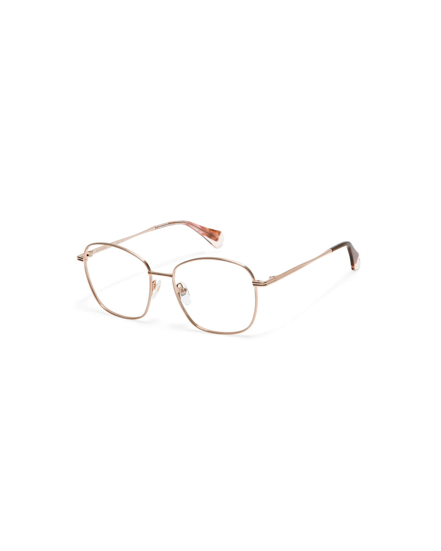 ALESSIA: Cuadrada Metal Rosa optical glasses by GIGI STUDIOS 5449