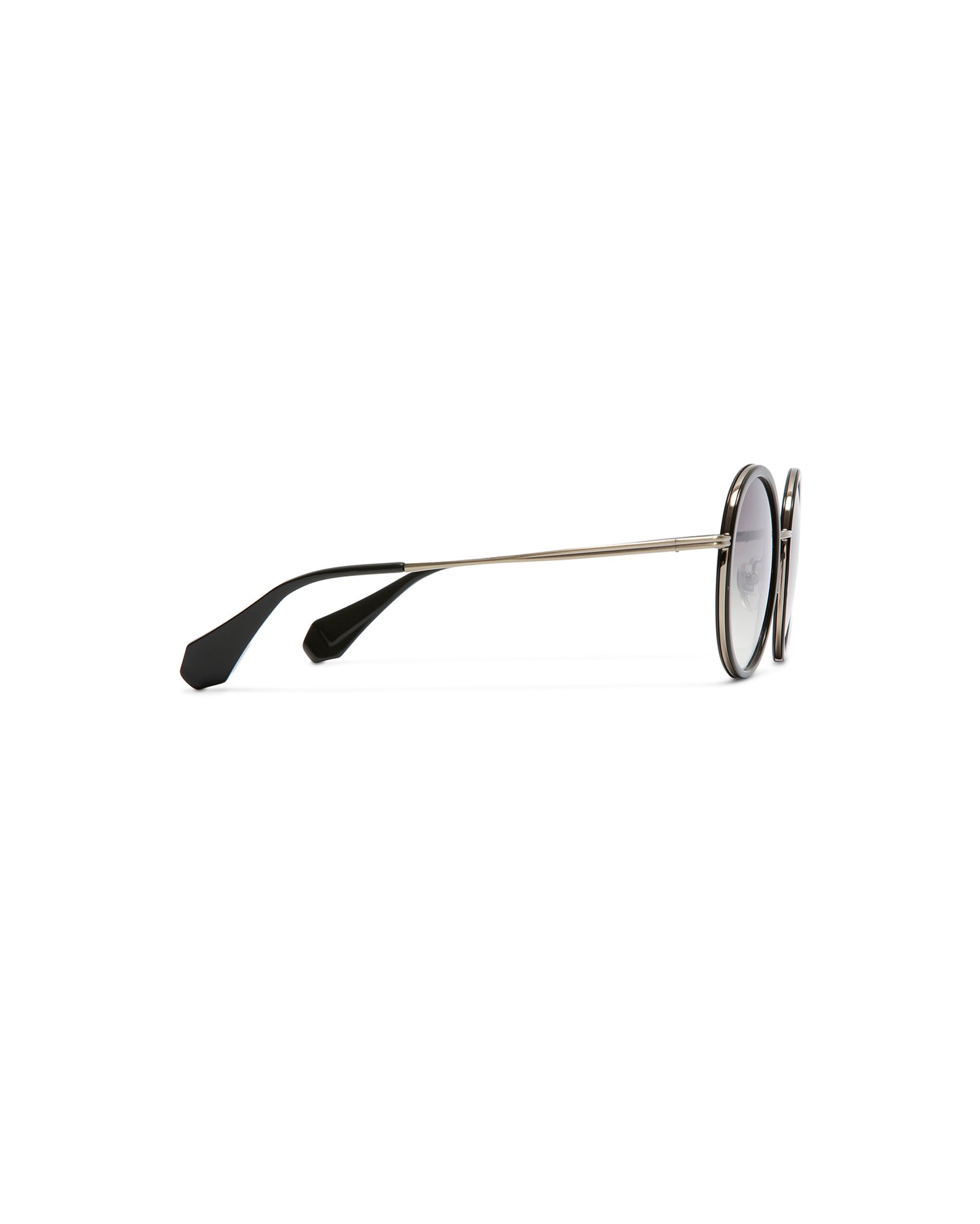 PAIGE : Redondas Acetato-Metal Doré sunglasses by GIGI STUDIOS 698