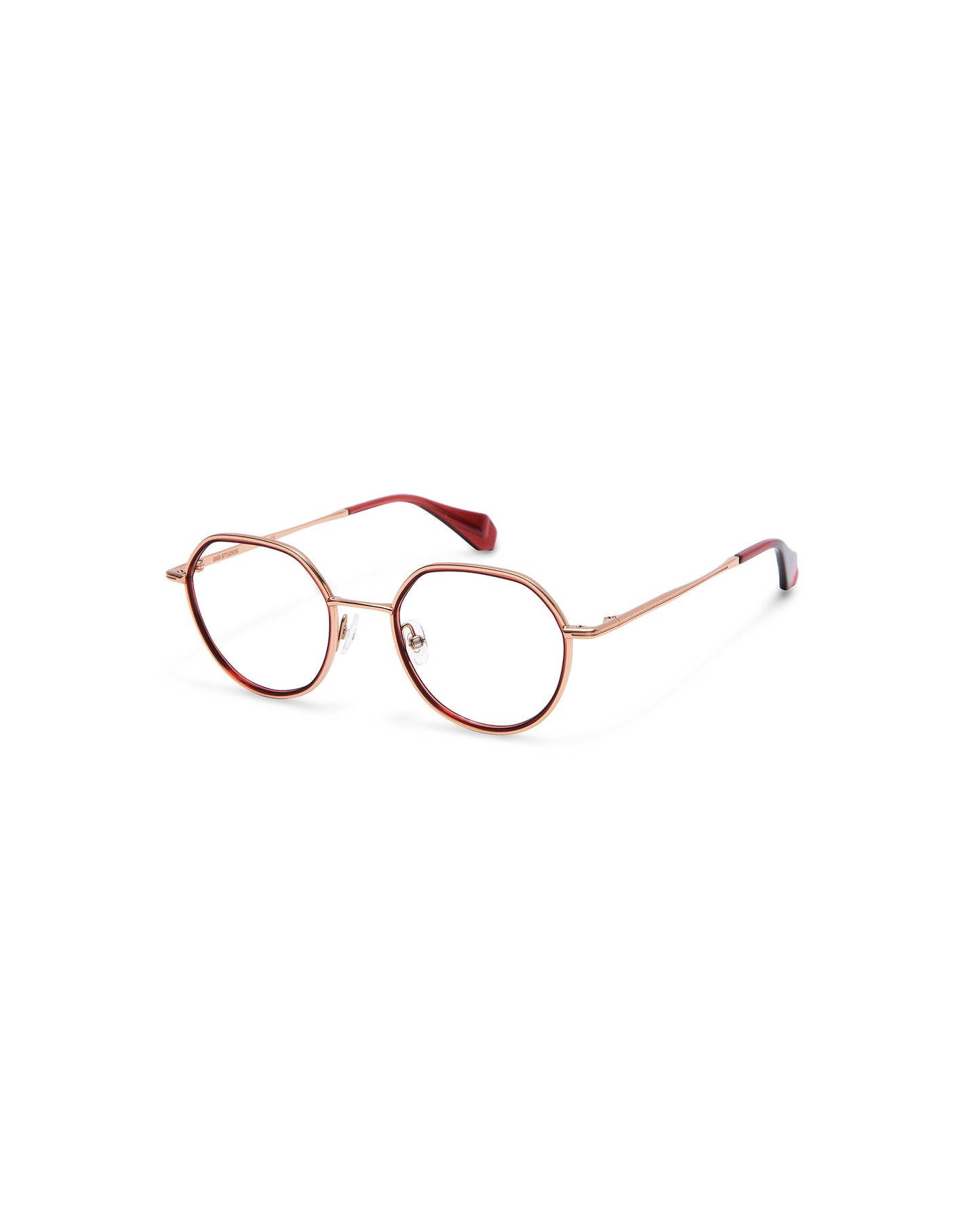 SUNNY: Aviador Acetato-Metal Rosa optical glasses by GIGI STUDIOS 758