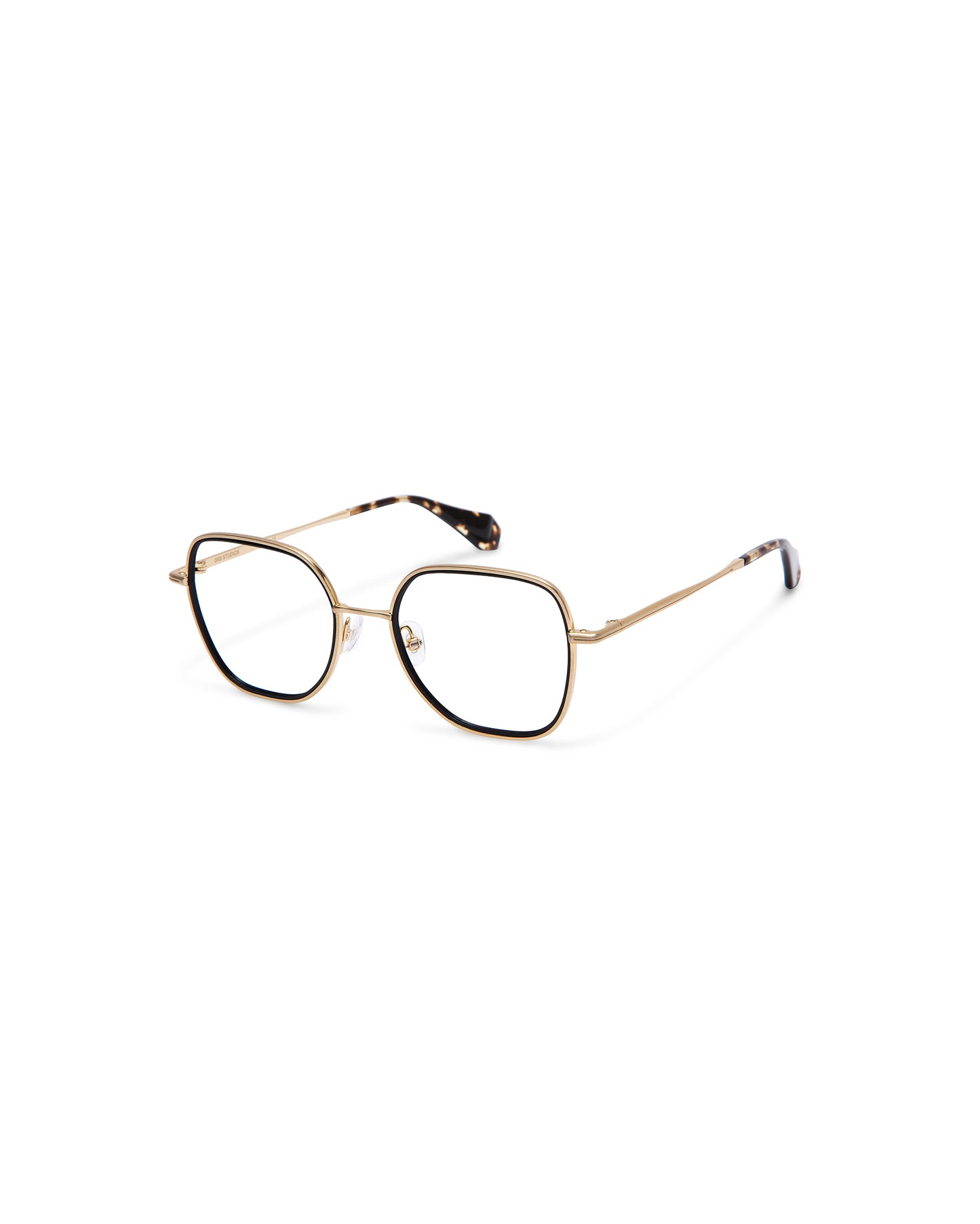 JEWEL: Cat Eye Acetato-Metal Doré optical glasses by GIGI STUDIOS 762