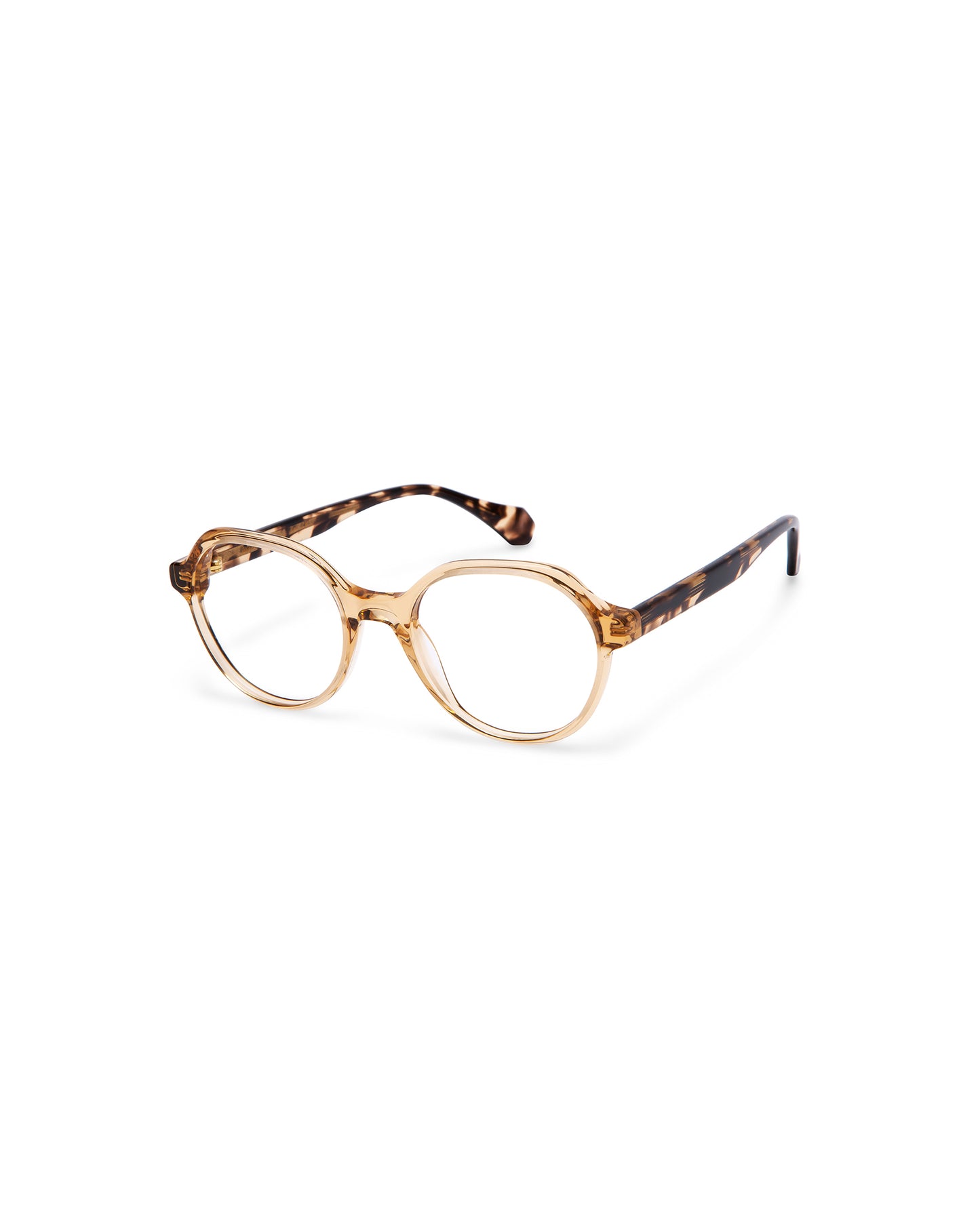 HOPE: Redondas Acetato Marrón optical glasses by GIGI STUDIOS 776