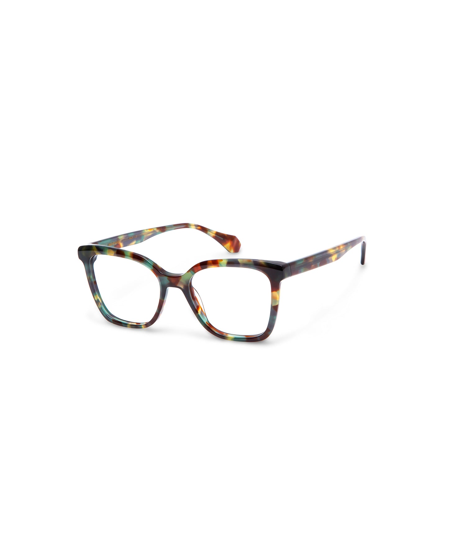 ARIEL: Cuadrada Acetato Havana optical glasses by GIGI STUDIOS 784