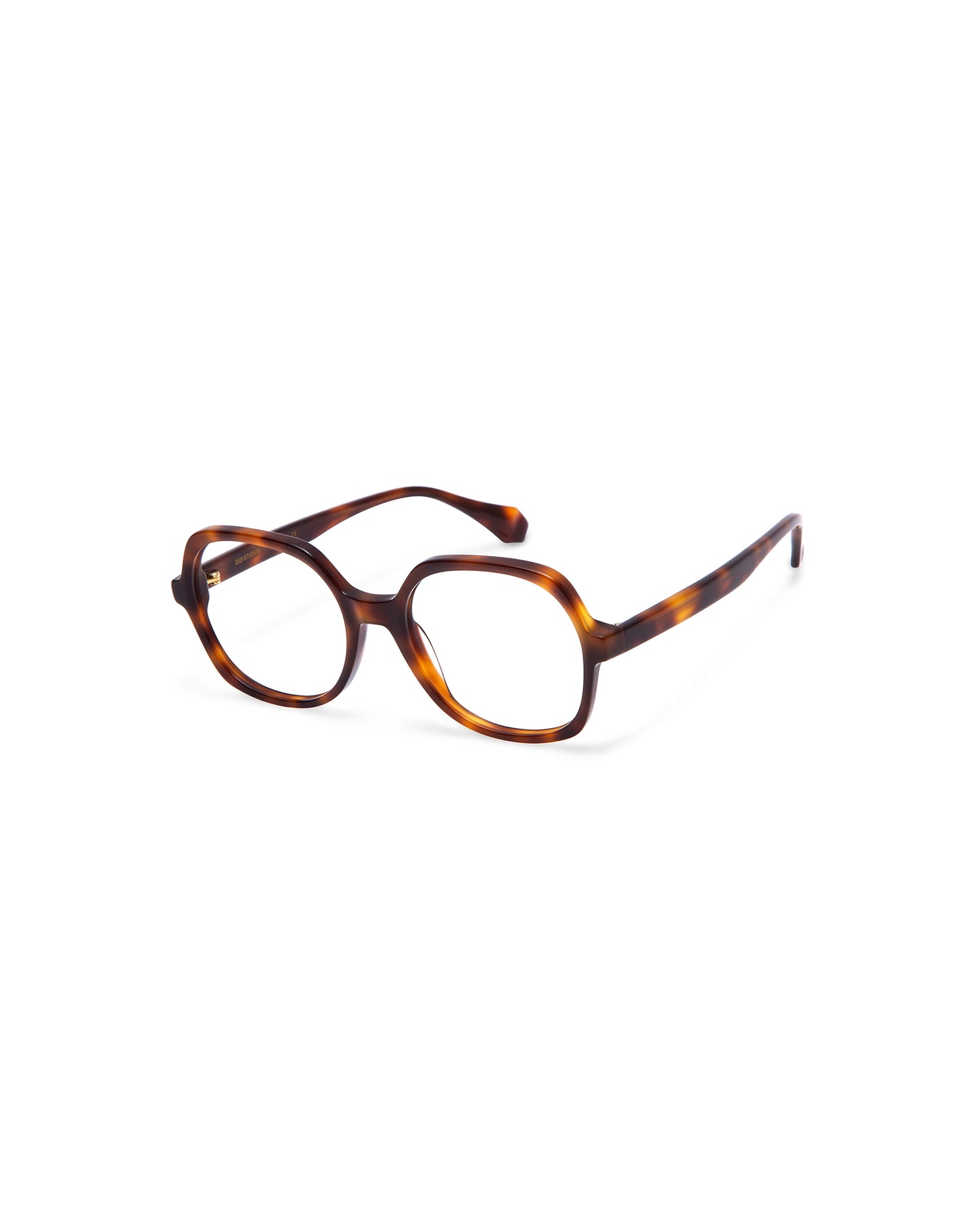 BRIELLE: Cuadrada Acetato Havana optical glasses by GIGI STUDIOS 804