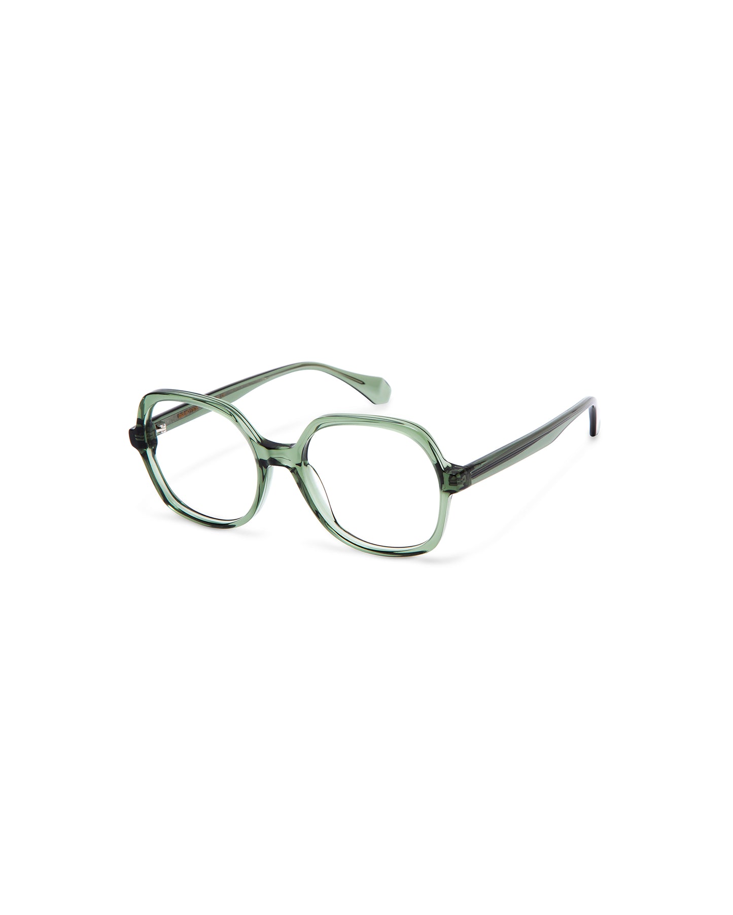 BRIELLE: Cuadrada Acetato Verde optical glasses by GIGI STUDIOS 808