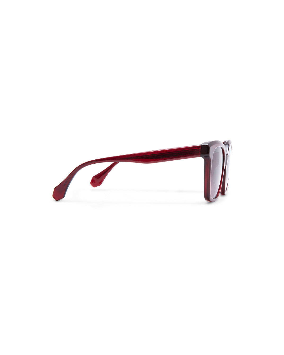CATALINA: Cuadrada Acetato Rojo sunglasses by GIGI STUDIOS 844