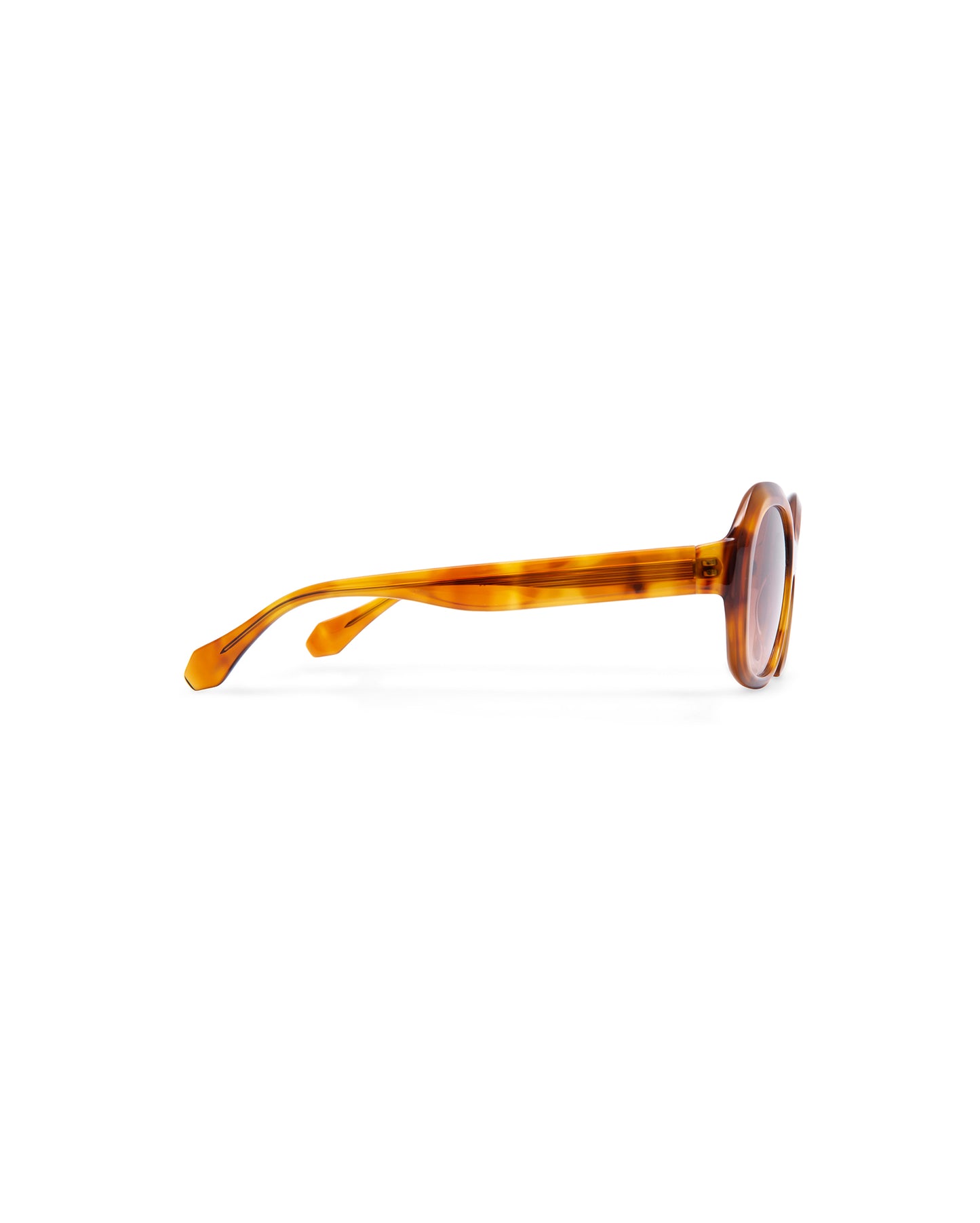 ZENAIDA: Geométricas Acetato Havana sunglasses by GIGI STUDIOS 848