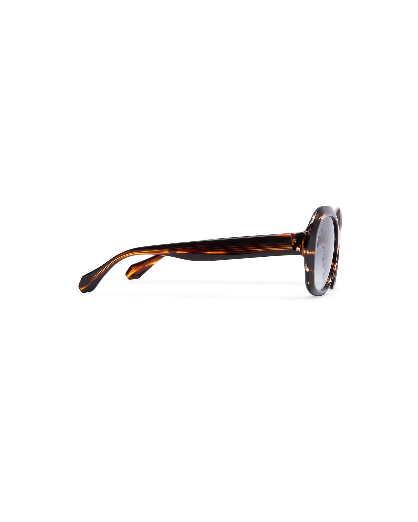 ZENAIDA: Geométricas Acetato Havana sunglasses by GIGI STUDIOS 858