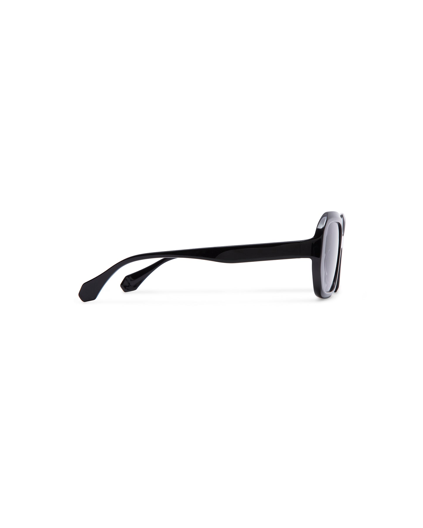 LARISA: Cuadrada Acetato Noir sunglasses by GIGI STUDIOS 866