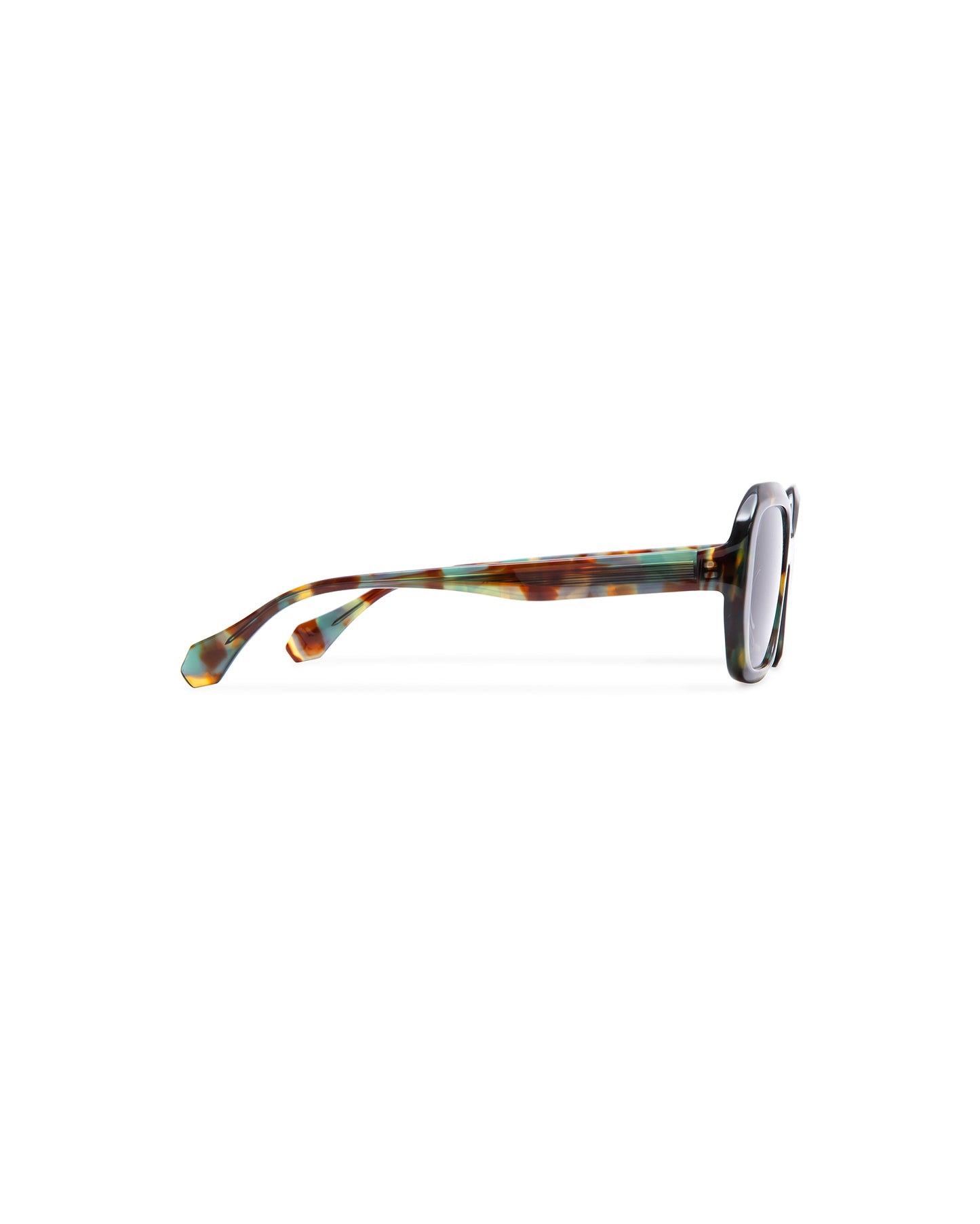LARISA: Cuadrada Acetato Havana sunglasses by GIGI STUDIOS 880