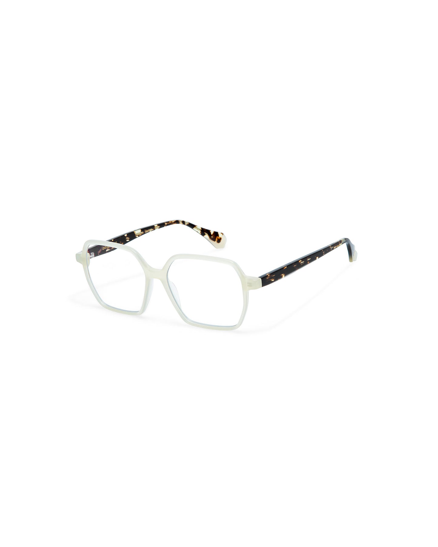 FRESH: Geométricas Acetato Blanco optical glasses by GIGI STUDIOS 552