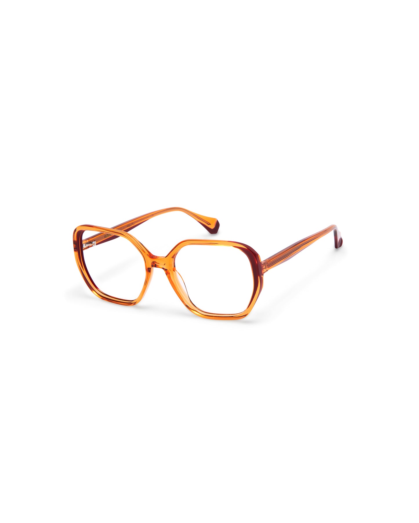 ACID: Cat Eye Acetato Orange optical glasses by GIGI STUDIOS 902