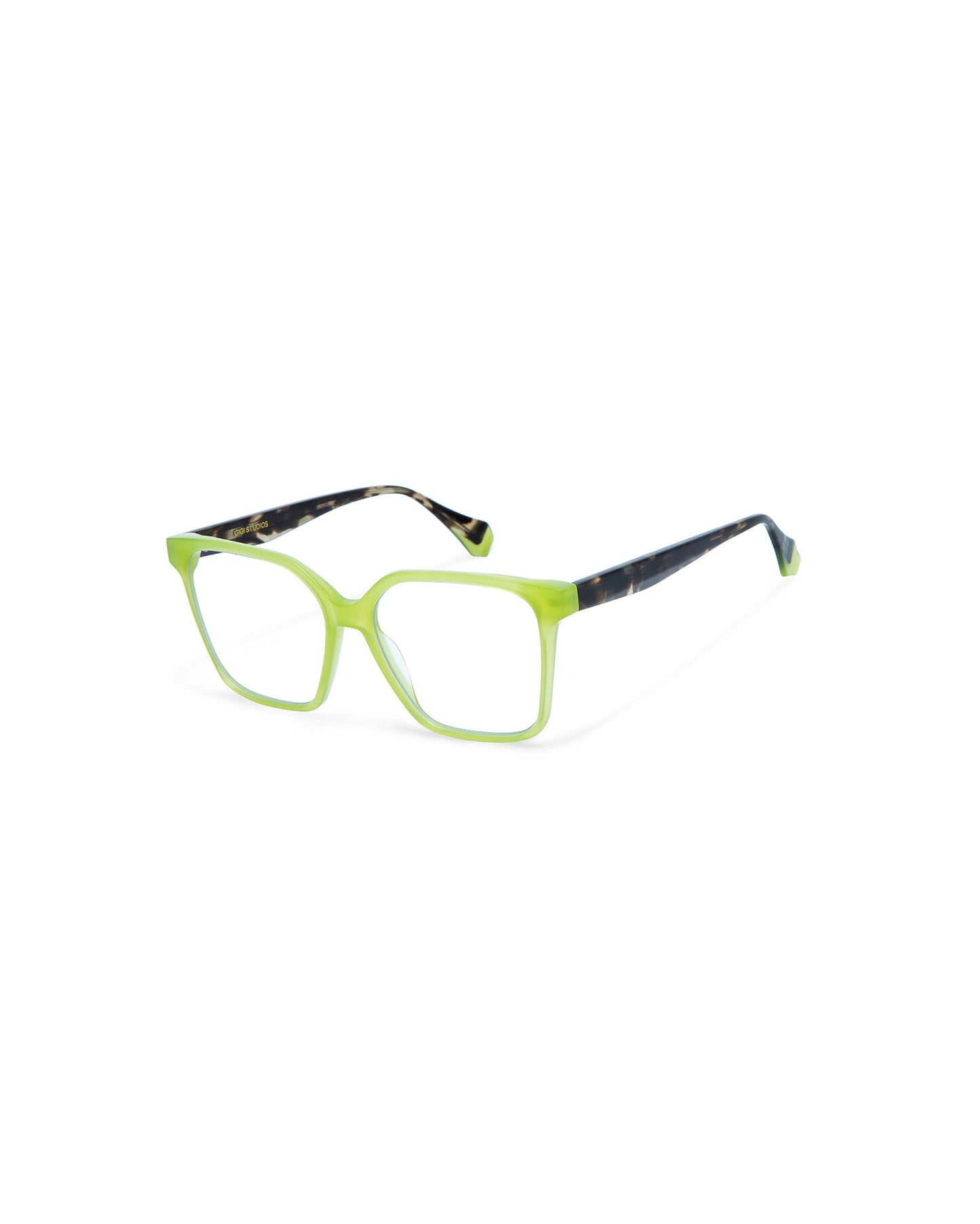TENDER: Cuadrada Acetato Verde optical glasses by GIGI STUDIOS 566