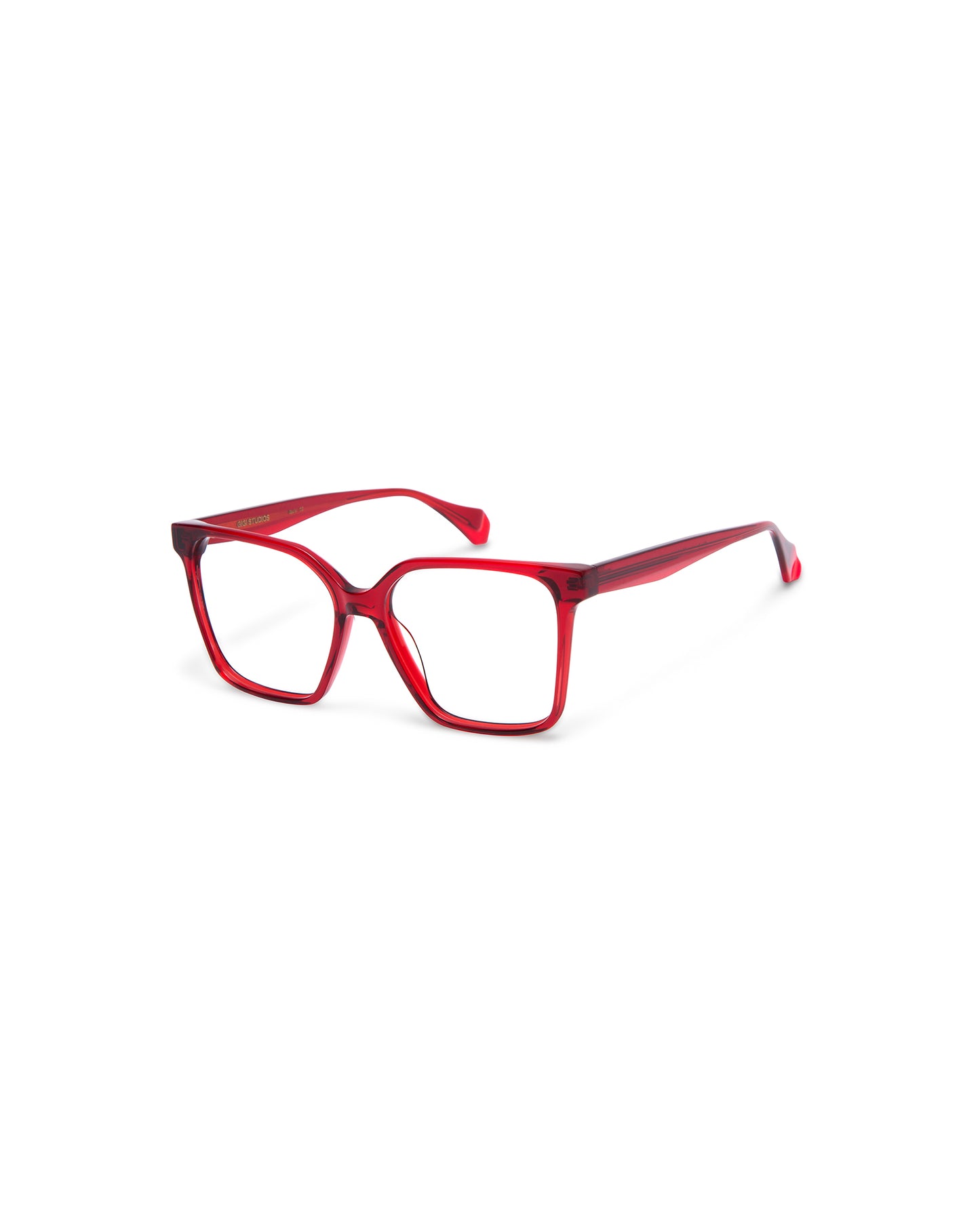 TENDER: Cuadrada Acetato Rojo optical glasses by GIGI STUDIOS 914