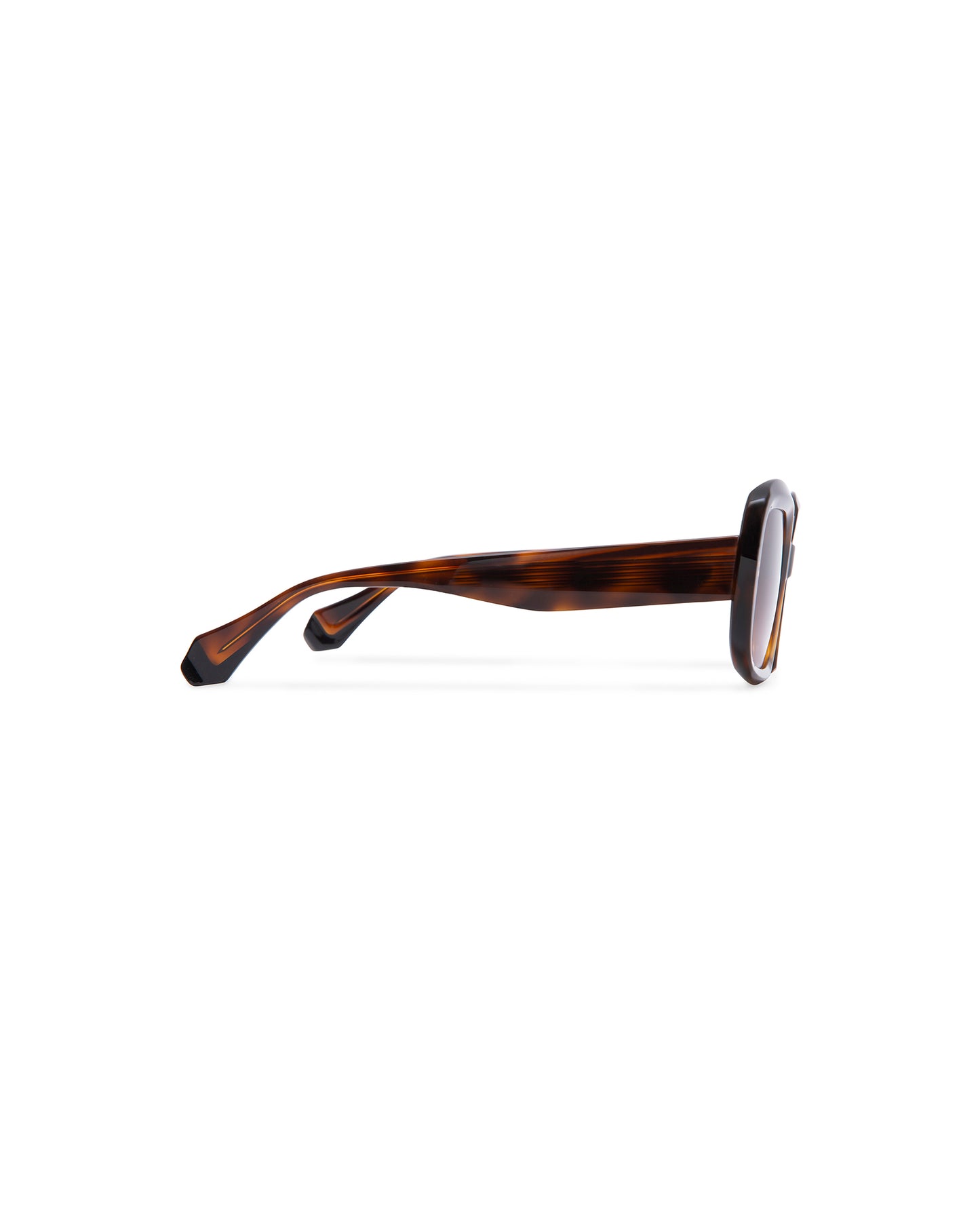 BITTER: Cuadrada Acetato Havana sunglasses by GIGI STUDIOS 926