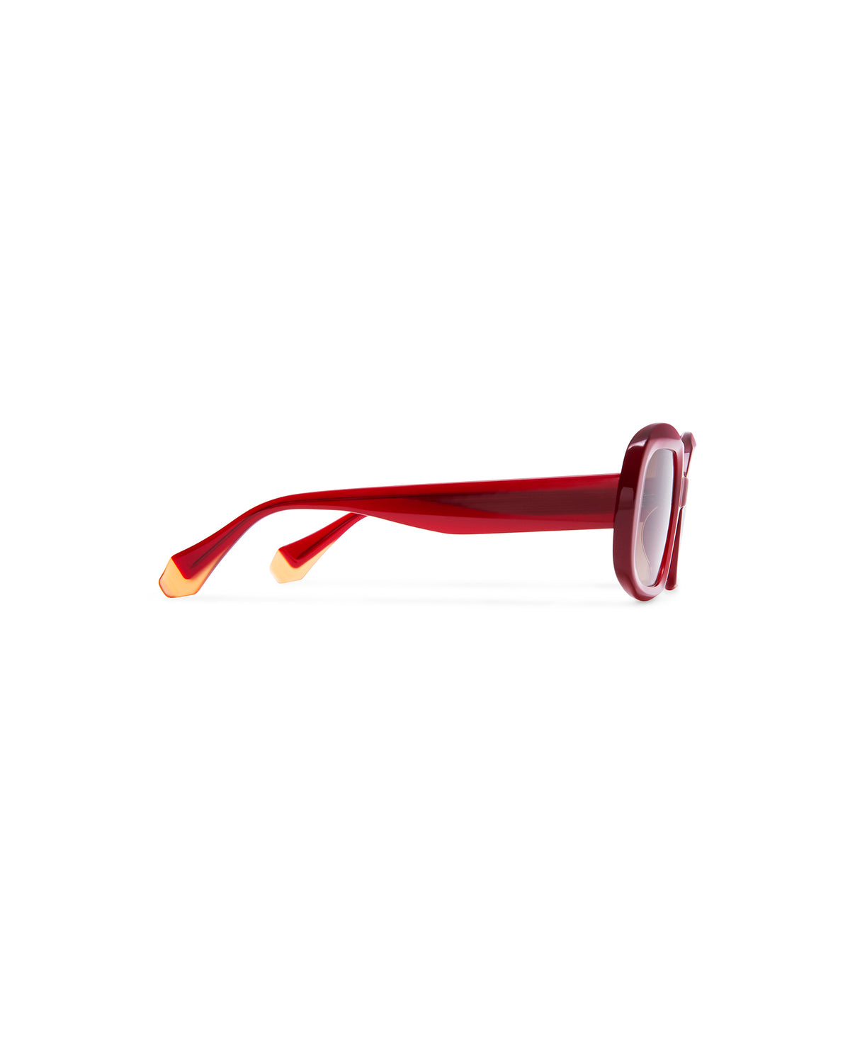 BITTER: Cuadrada Acetato Rojo sunglasses by GIGI STUDIOS 936