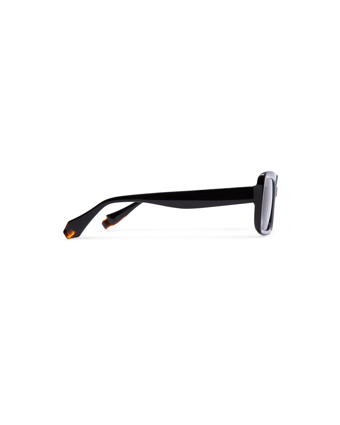 LUSH: Rectangular Acetato Noir sunglasses by GIGI STUDIOS 942