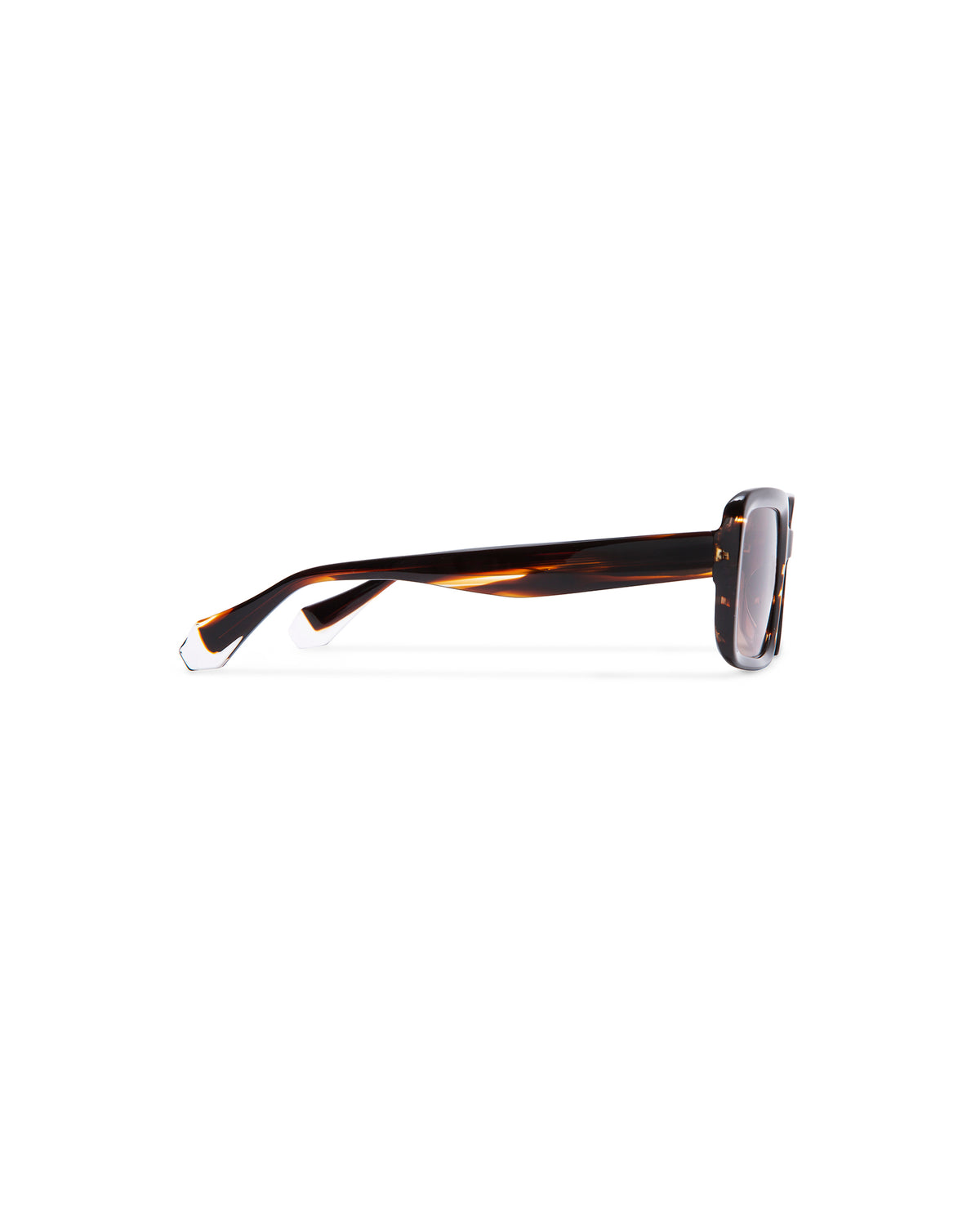LUSH: Rectangular Acetato Havana sunglasses by GIGI STUDIOS 946
