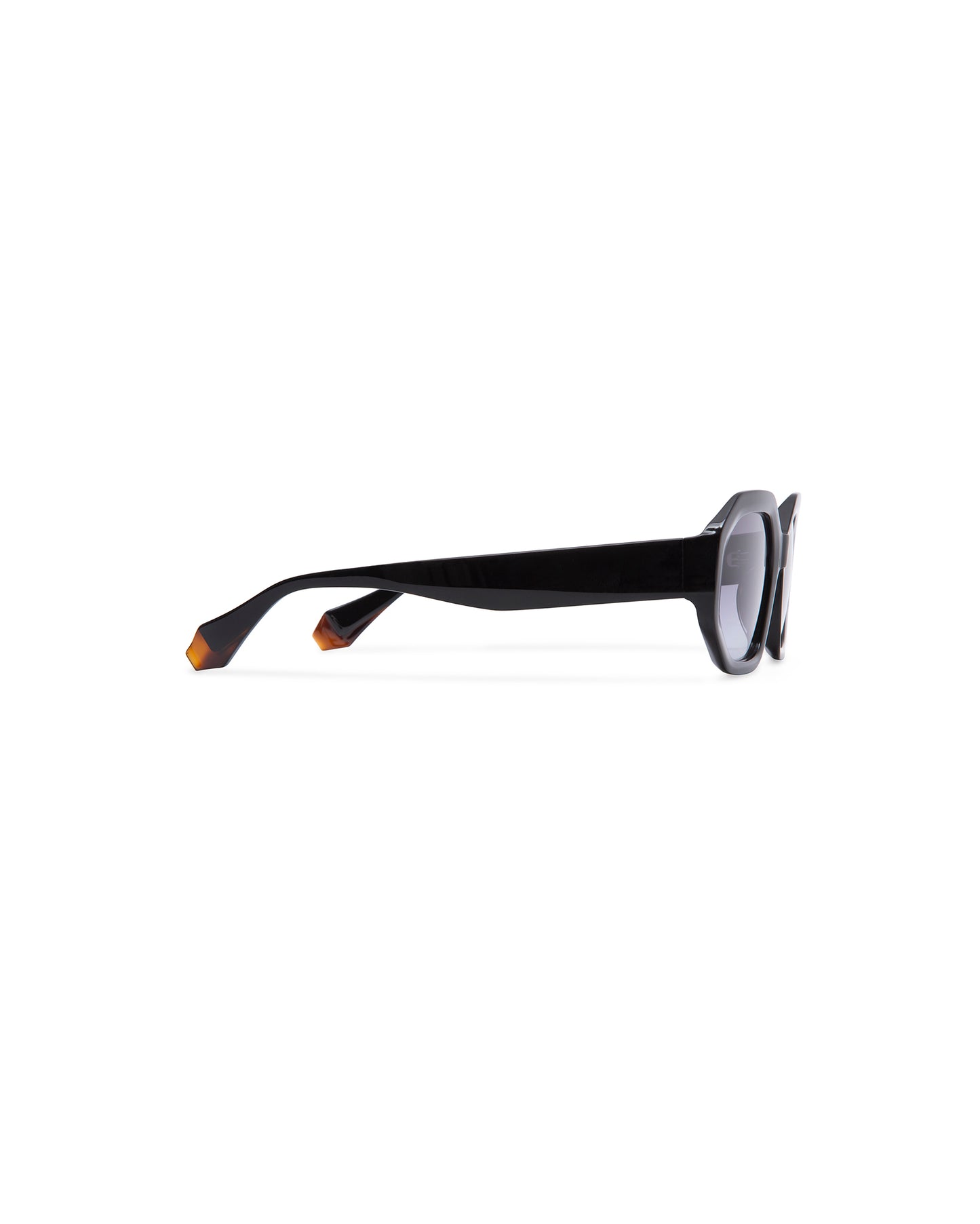 CITRUS: Geométricas Acetato Noir sunglasses by GIGI STUDIOS 962