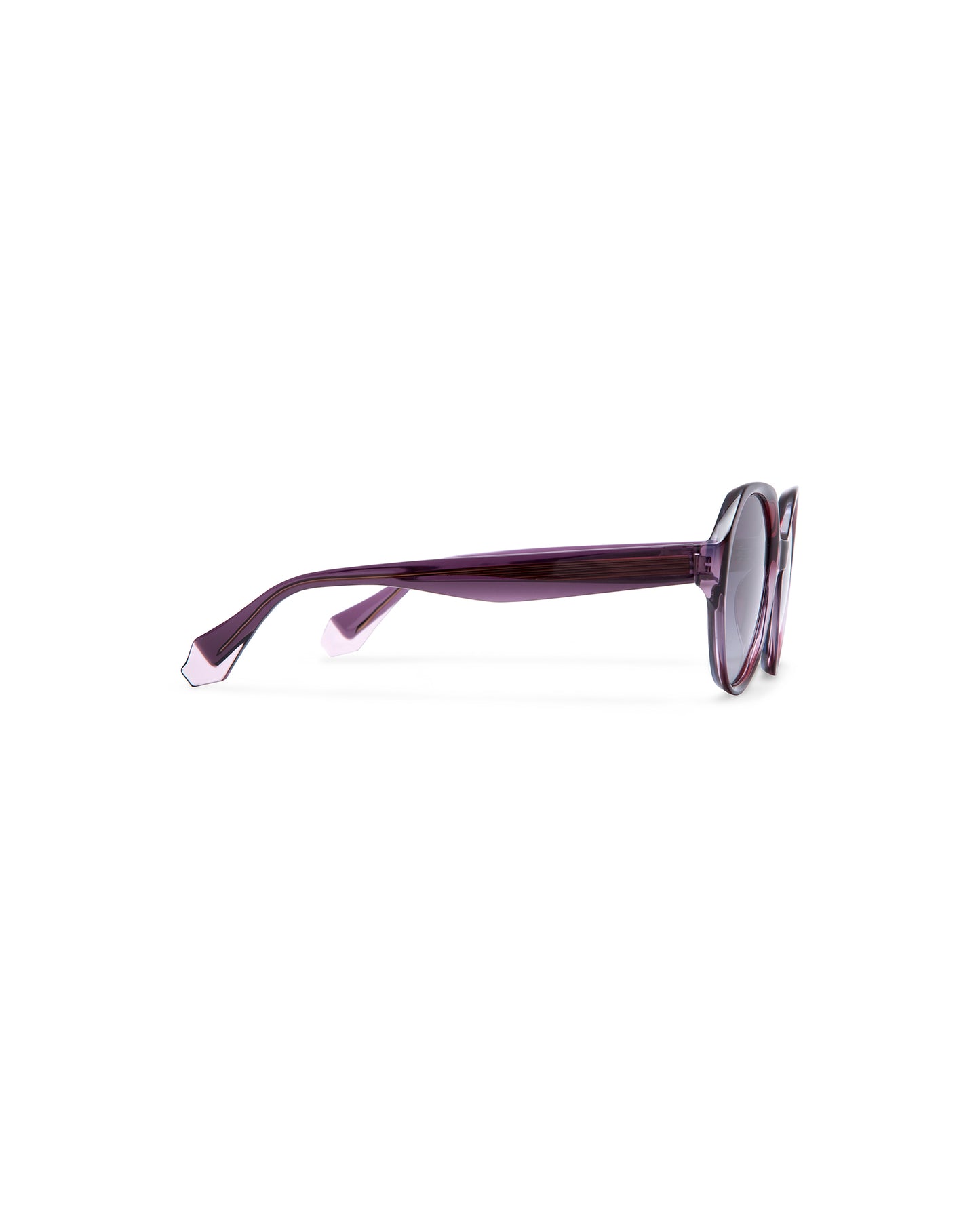 MONIQUE: Redondas Acetato Rojo sunglasses by GIGI STUDIOS 1060