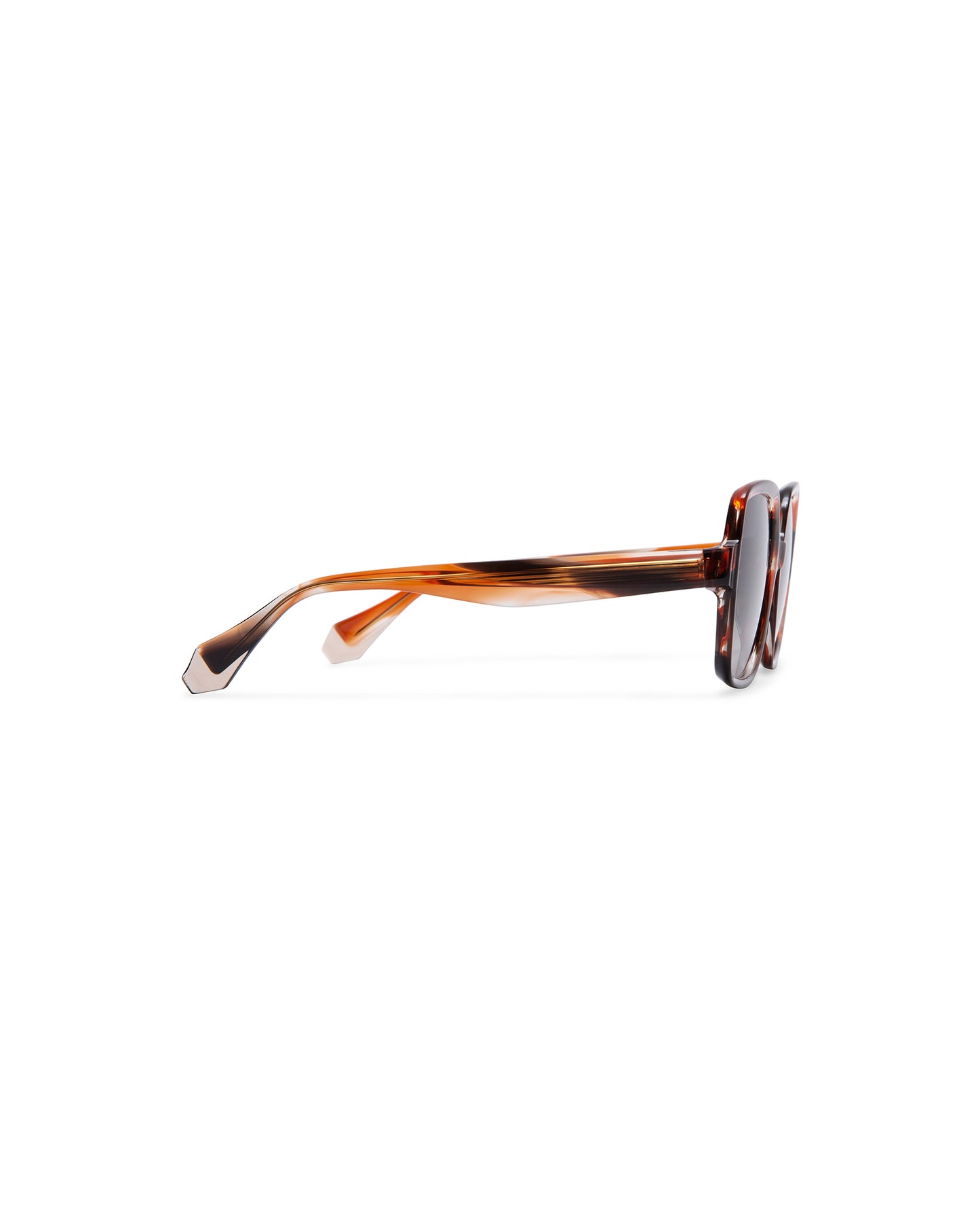 GIADA: Cuadrada Acetato Marrón sunglasses by GIGI STUDIOS 1100