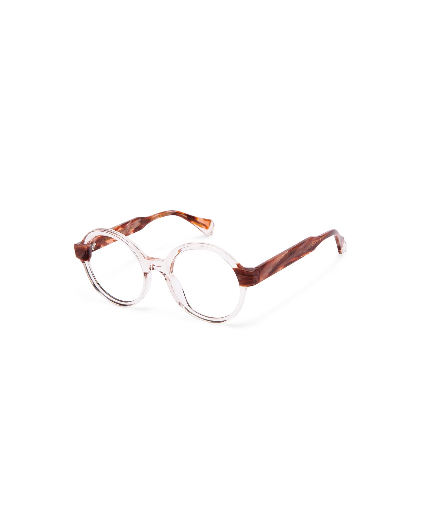 ROXANE: Redondas Acetato Transparente optical glasses by GIGI STUDIOS 117