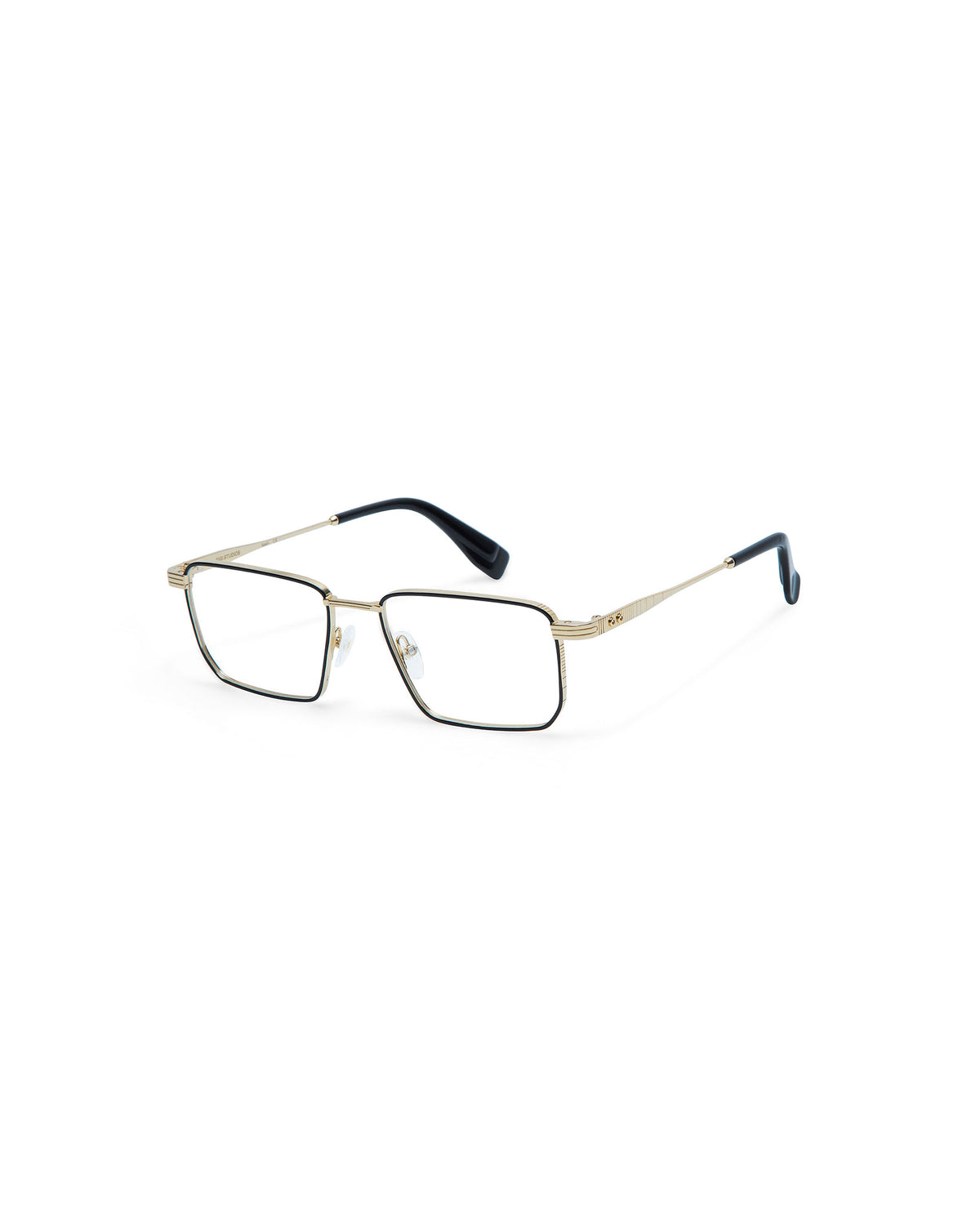 TURING: Cuadrada Metal Doré optical glasses by GIGI STUDIOS 624